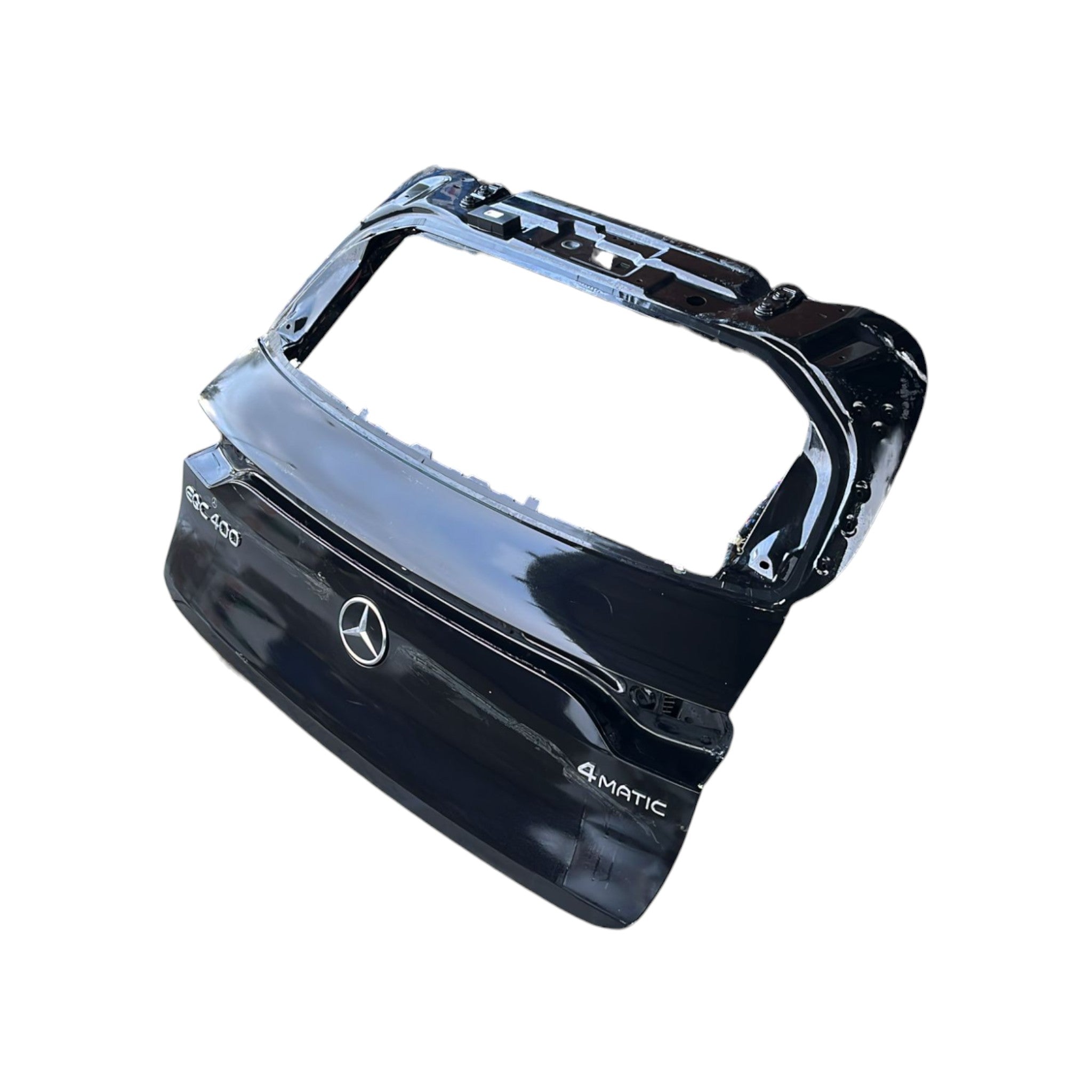 Cofano / portellone / bagagliaio posteriore nero Mercedes EQC (2019-2023)