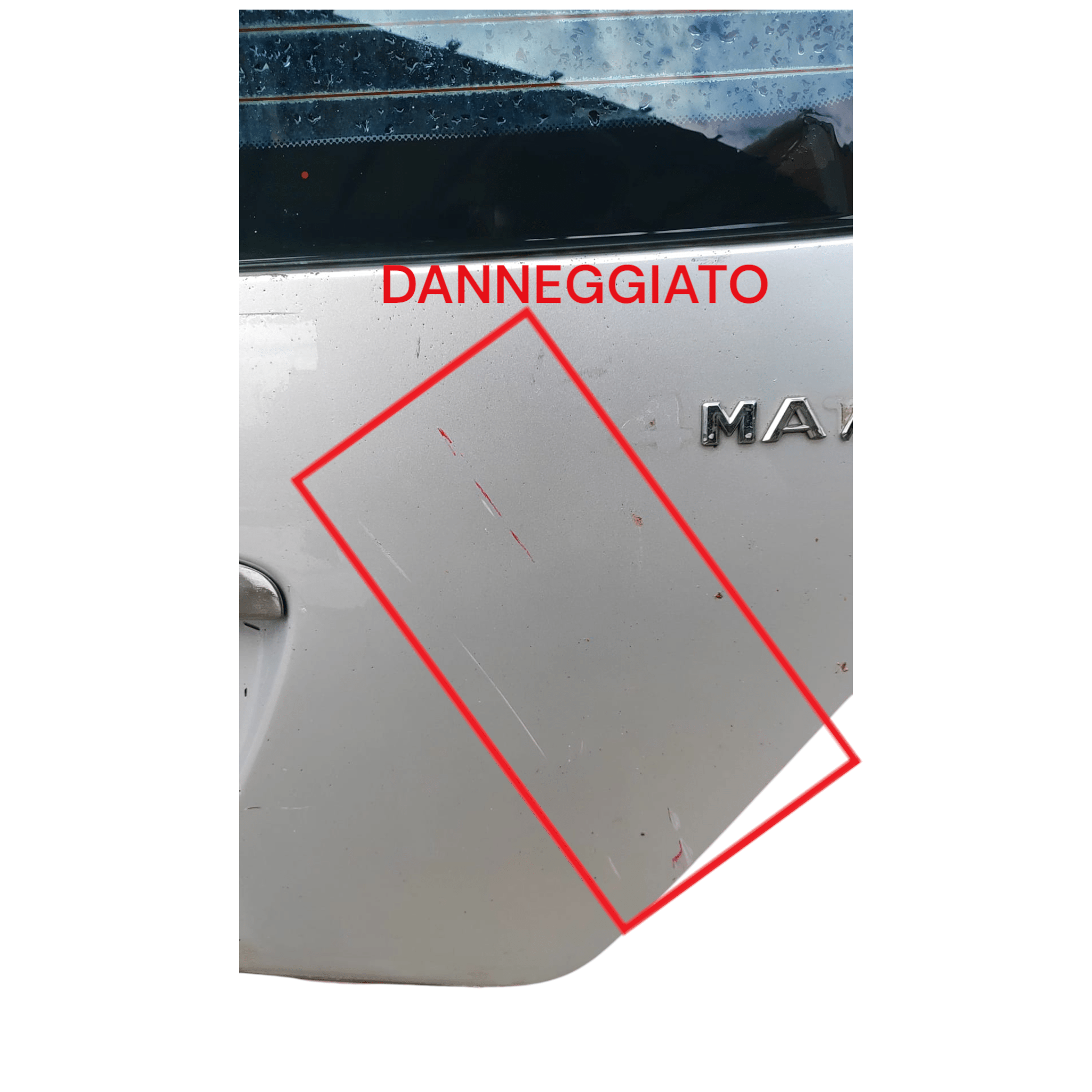 Cofano Posteriore Grigio Mercedes Classe R W251 (2005-2013)