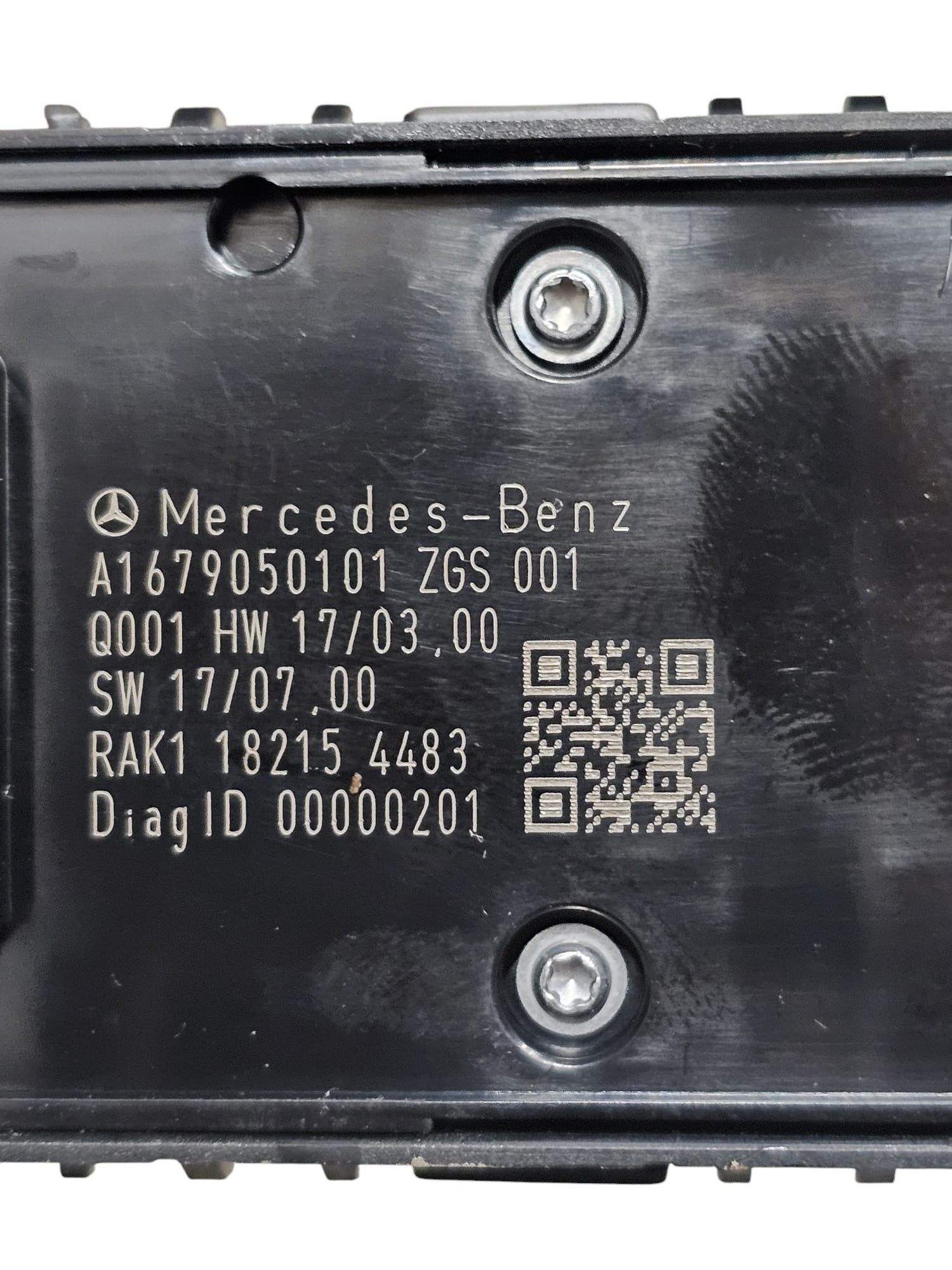 Comandi Alzavetro Anteriore Sinistro Mercedes Classe A W177 Cod:A1679050101 (2018->)