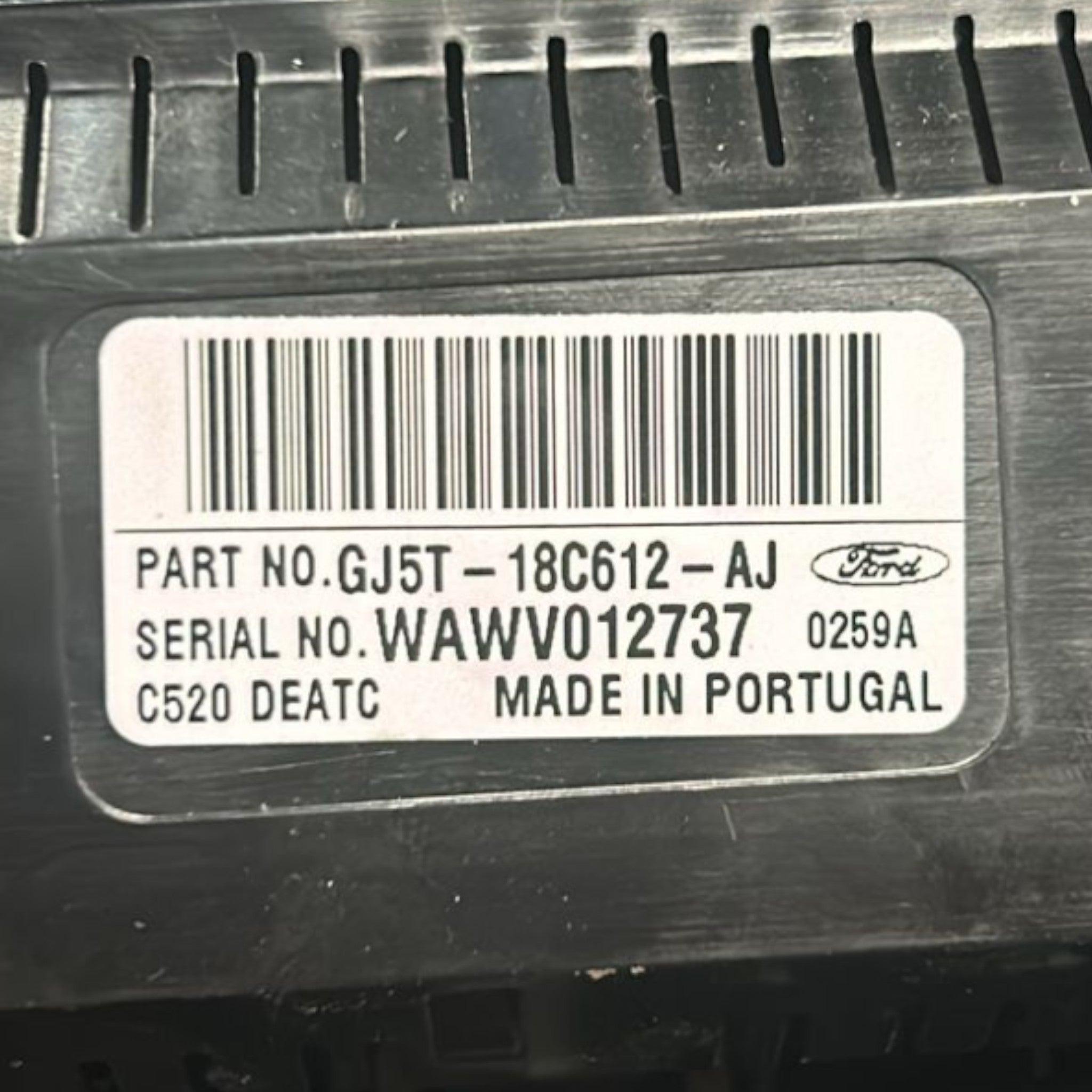 Comandi Clima automatico Ford Kuga II cod.GJ5T-18C612-AJ (2012 > 2019)