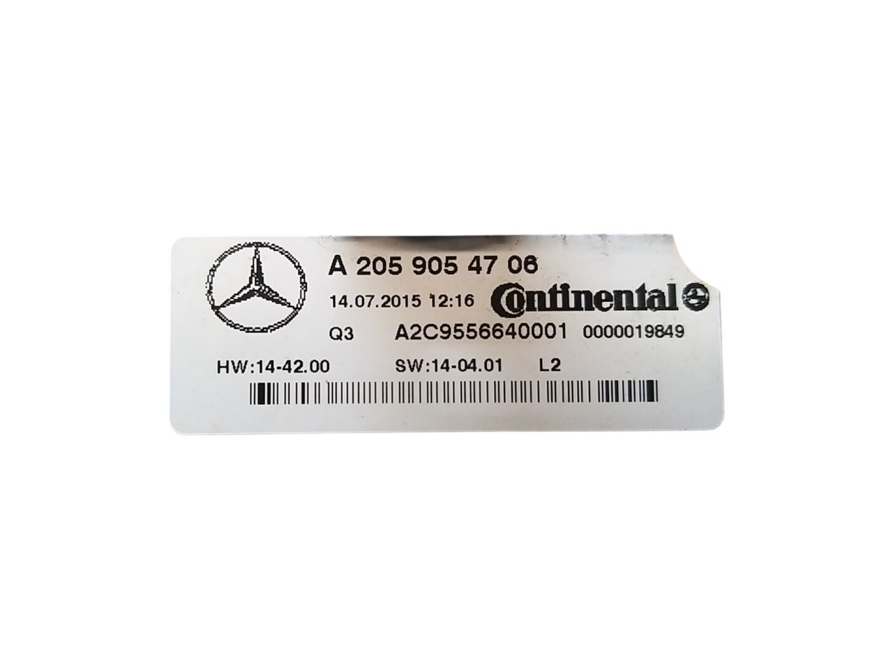 Comandi Clima Elettronico Mercedes-Benz Claesse C W205 ( 2014-2023 ) Cod : A2059054708