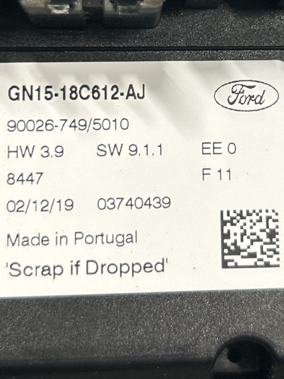 Comandi Clima Ford EcoSport 1.0 Benzina (2012 > ) cod.GN15-18C612-AJ