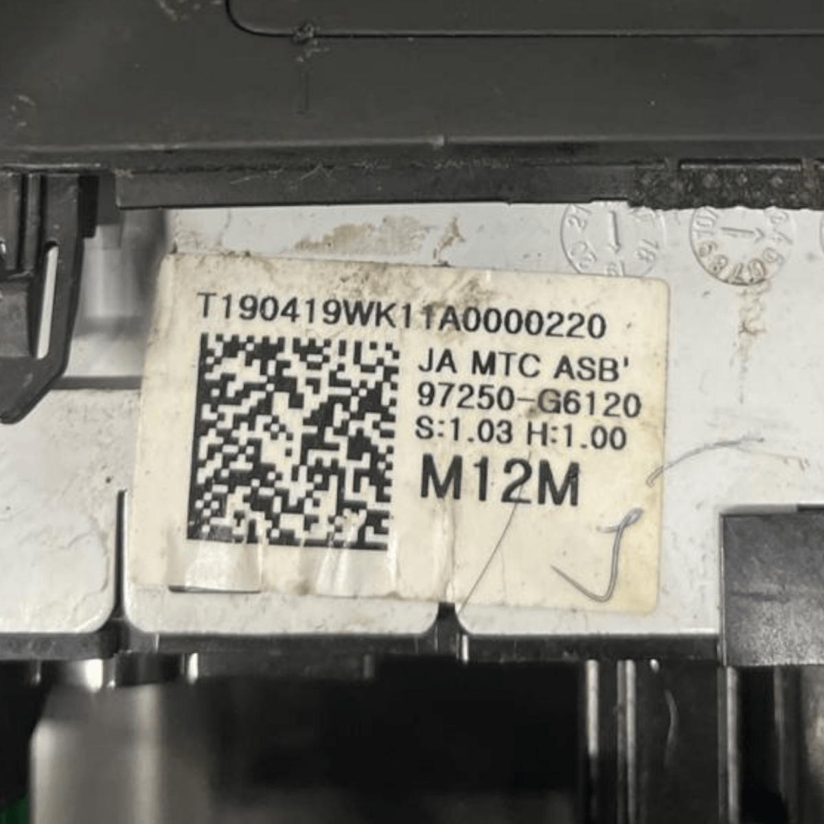 Comandi Clima Kia Picanto III (2017 -) cod: 97250-G6120