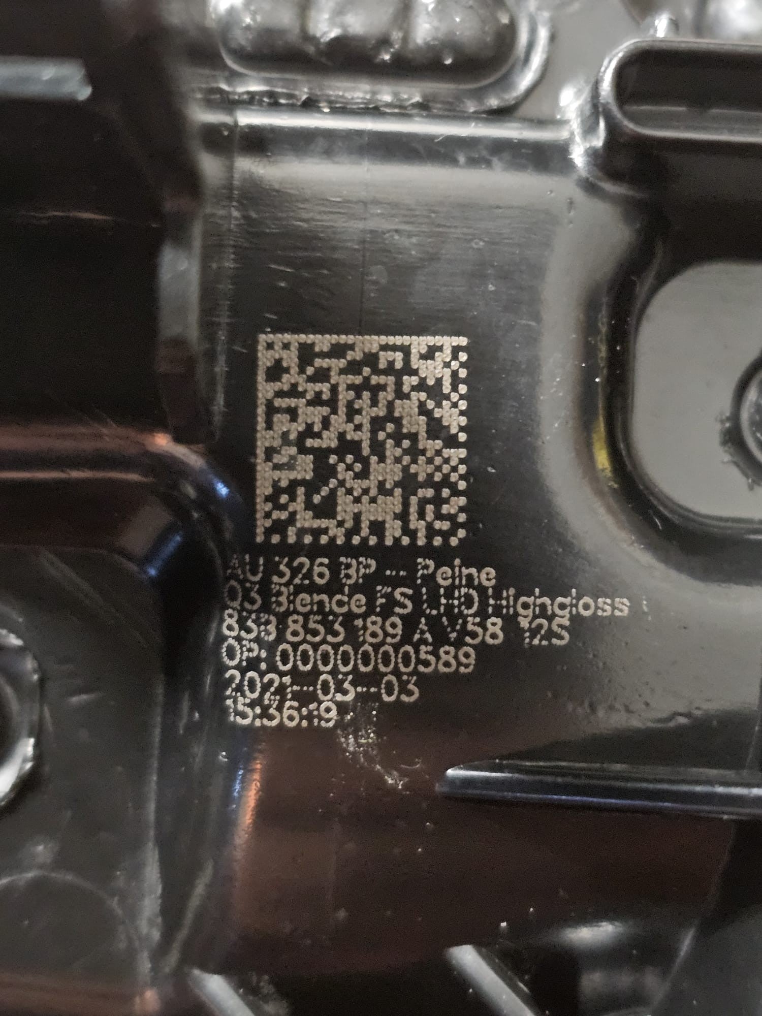 Comandi Luci + Modanatura Audi Q3 F3 Cod:83B853189 (2018->)