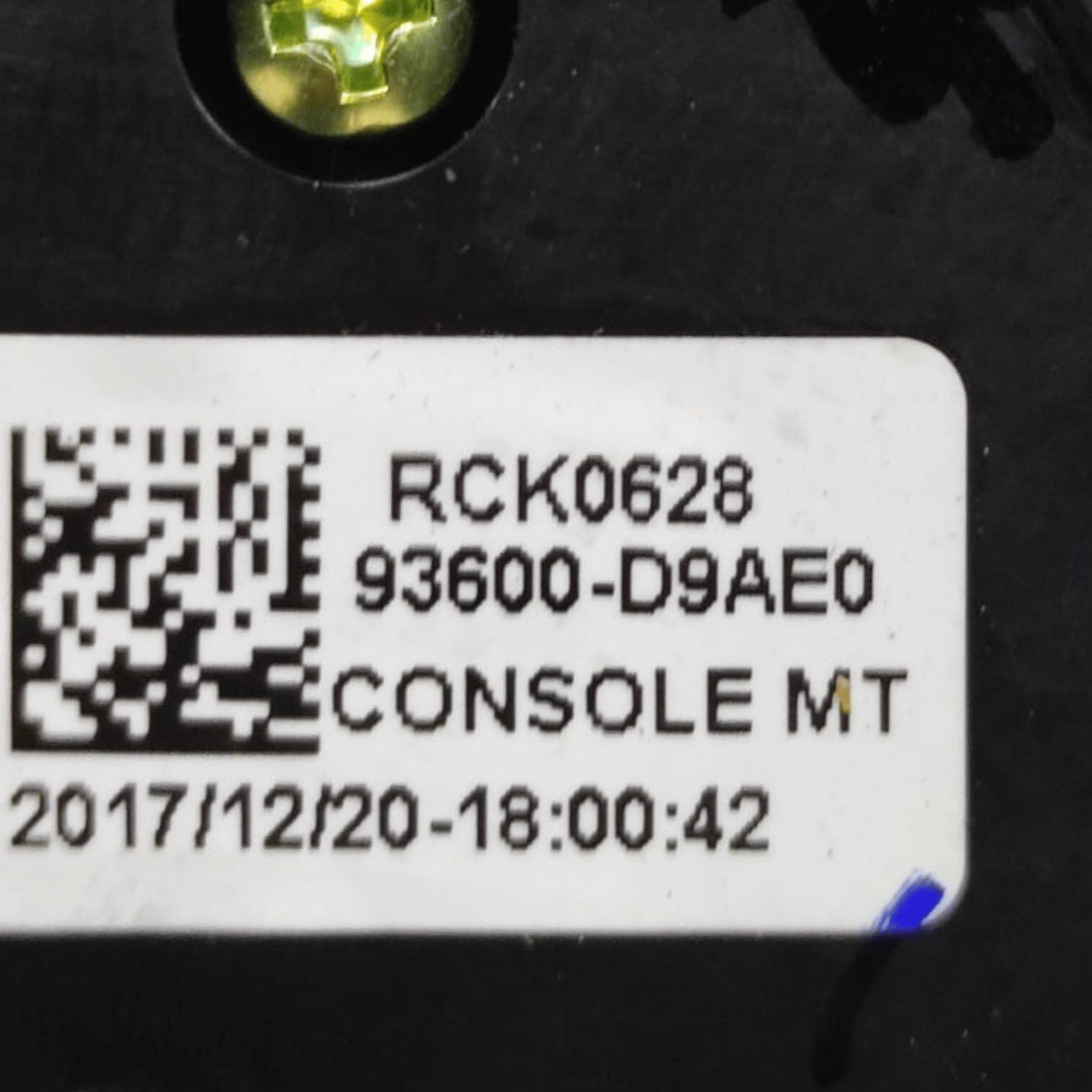 Comandi Multifunzione Kia Sportage QL COD: 93600D9AE0 (2016-2021)