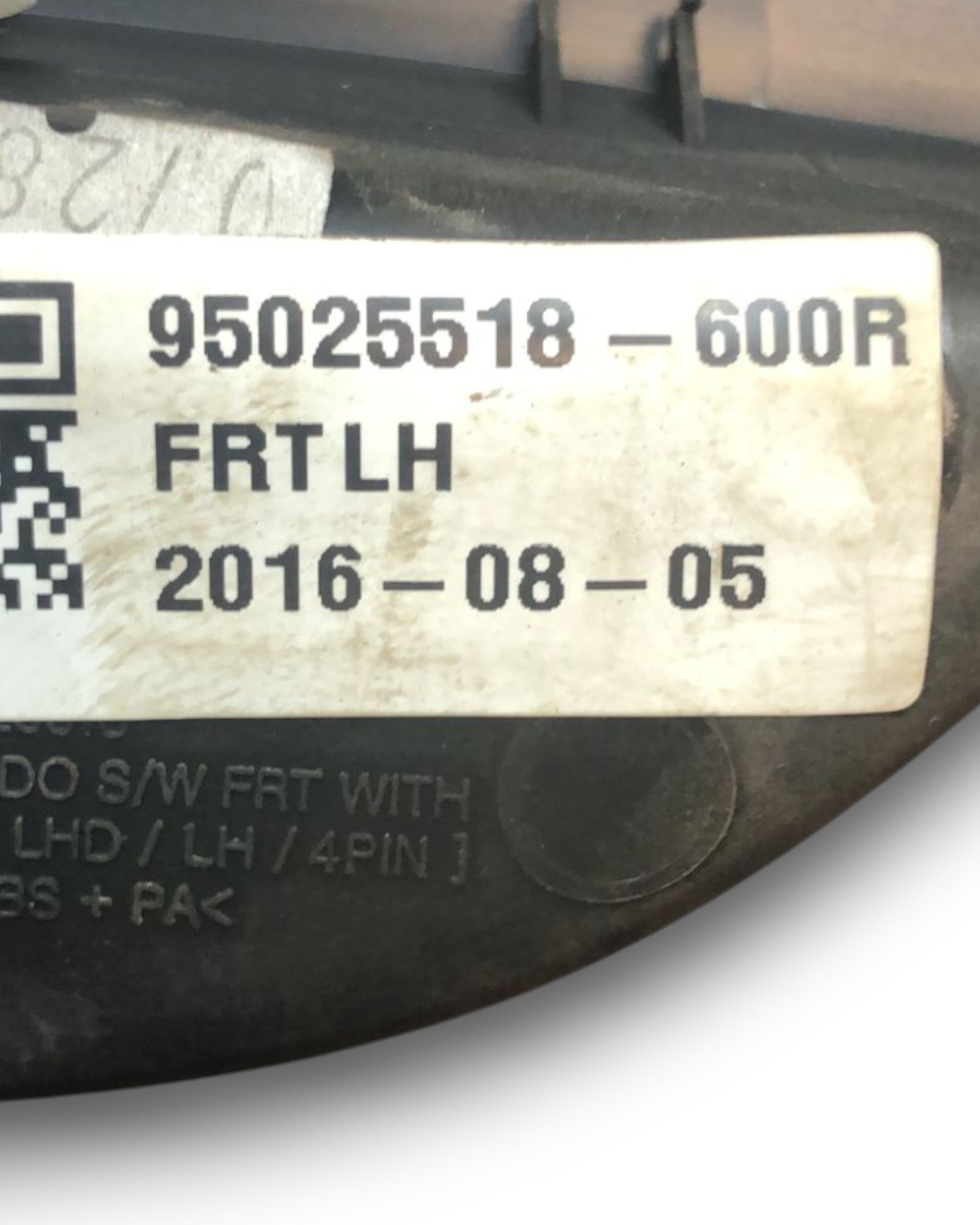 Comando Alzavetro Anteriore Sinistro Opel Mokka (2012 > 2019) cod:95025518-600R