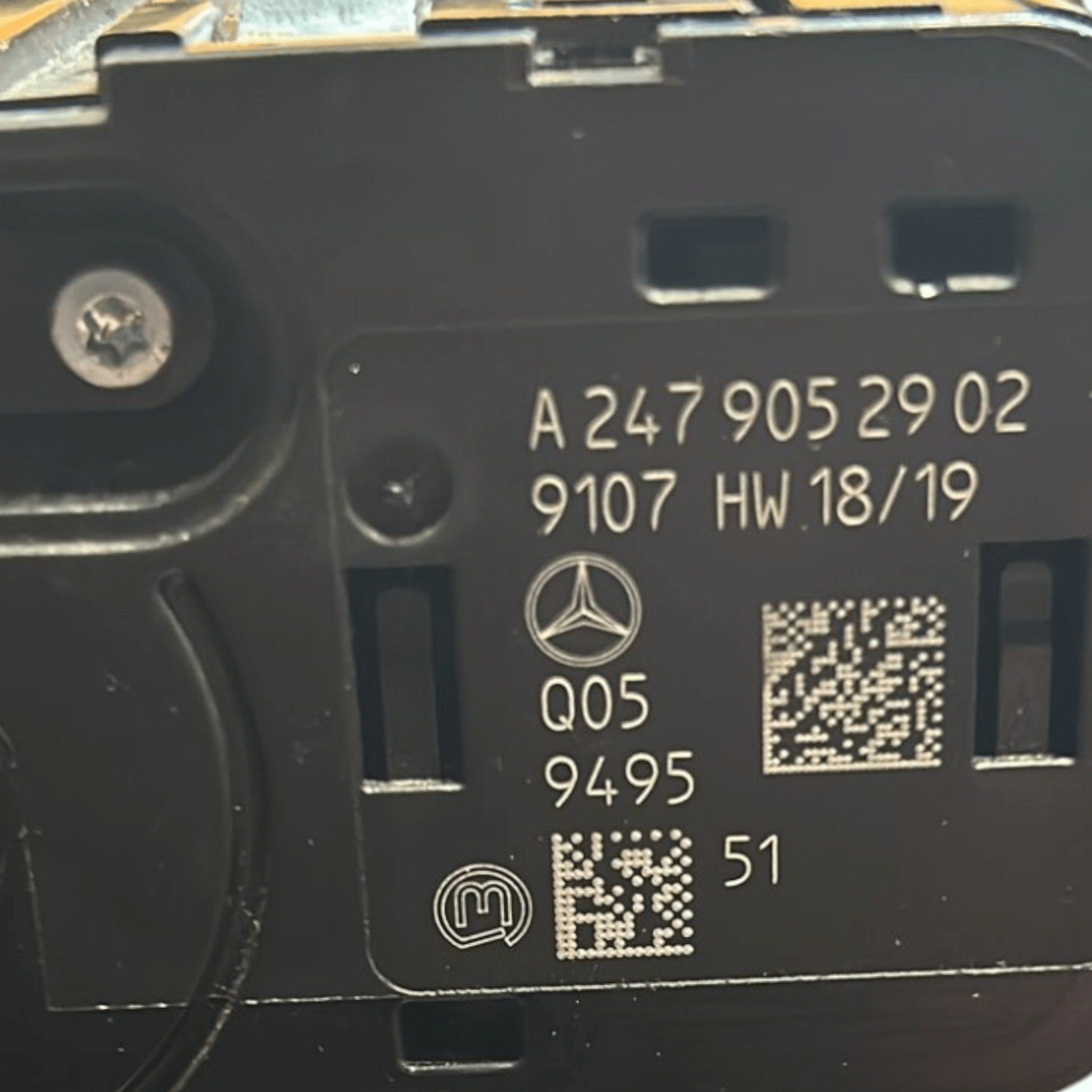 Comando regolazione Luci Mercedes Benz GLB X247 (2019 >) cod:A2479052902