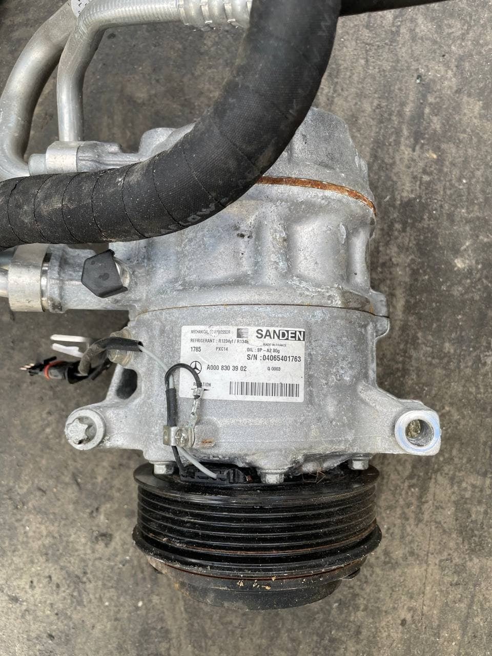 Compressore A/C clima Mercedes GLC 250D X253 codice A0008303902