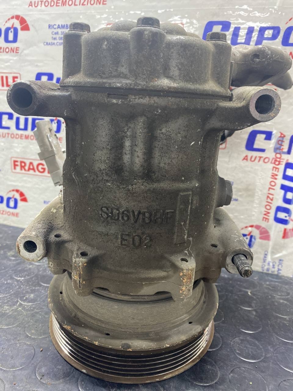 Compressore Aria Condizionata a/c 1.5 Renault clio kangoo Nissan micra cod:SD6VBHF