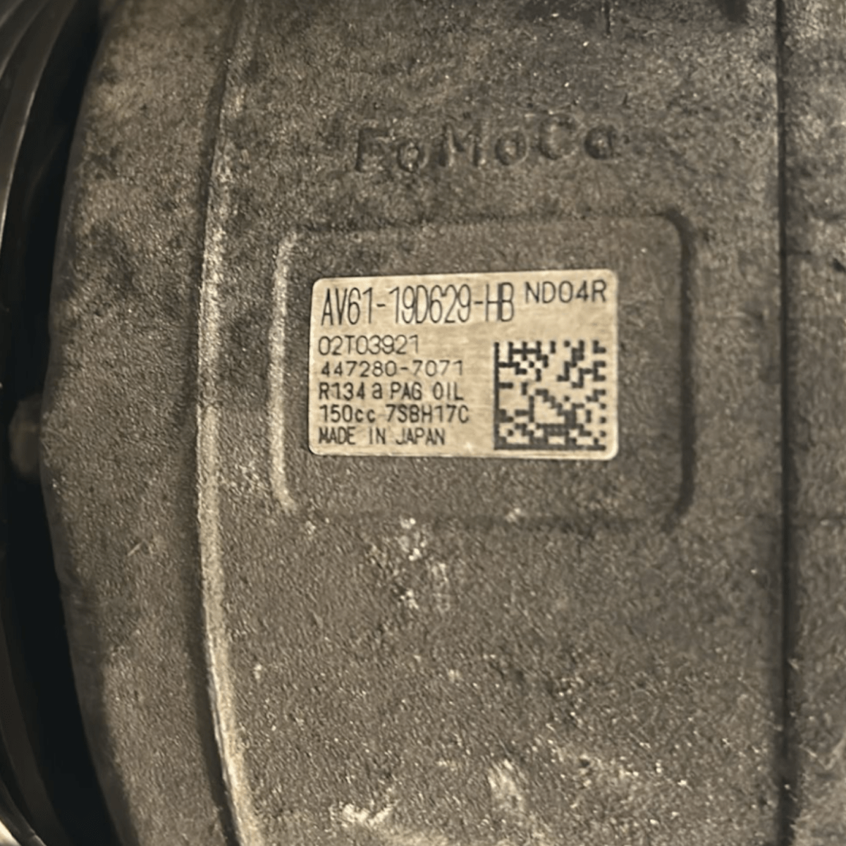Compressore aria condizionata ford c-max 1.6 diesel cod:AV61-19D629-HB (2015 > 2019)