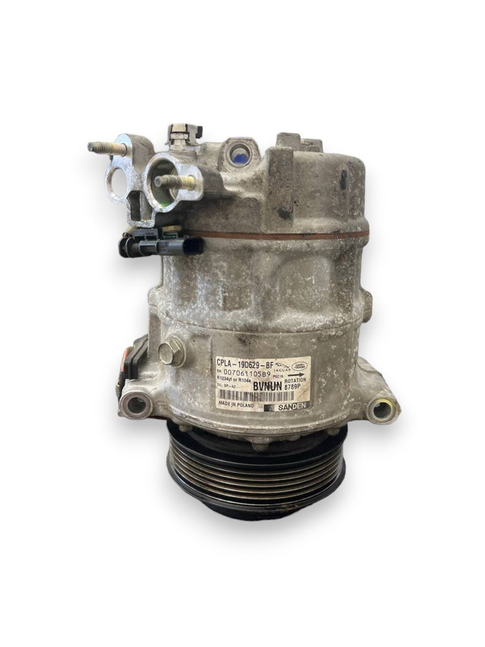 Compressore Aria Condizionata Jaguar XE X760 / Jaguar F-Pace / Land Rover Range Rover Evoque L538 / Jaguar XF X260 / Land Rover Range Rover Discove Sport 2.0 Diesel (2015>) cod: CPLA-19D629-BF
