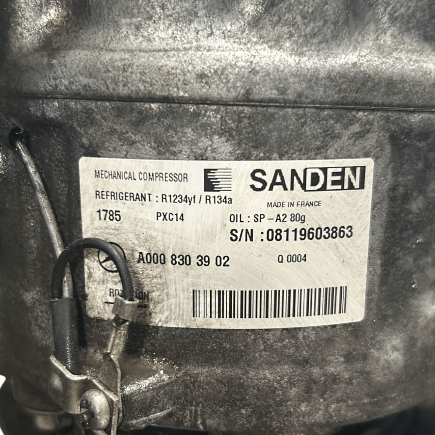Compressore Aria Condizionata Mercedes Benz GLC 2.2 Diesel cod:A0008303902 (2015 > 2022)
