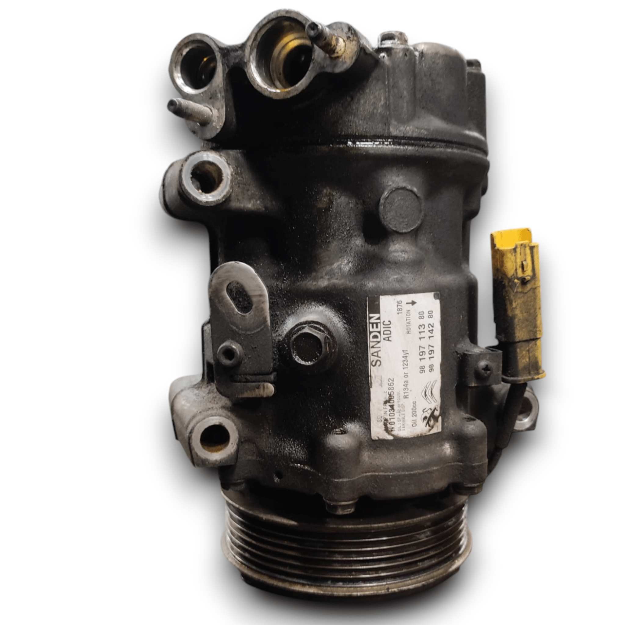 Compressore Aria Condizionata Peugeot 208 II Serie 1.2 Benzina COD: 9819711380 (2019-)