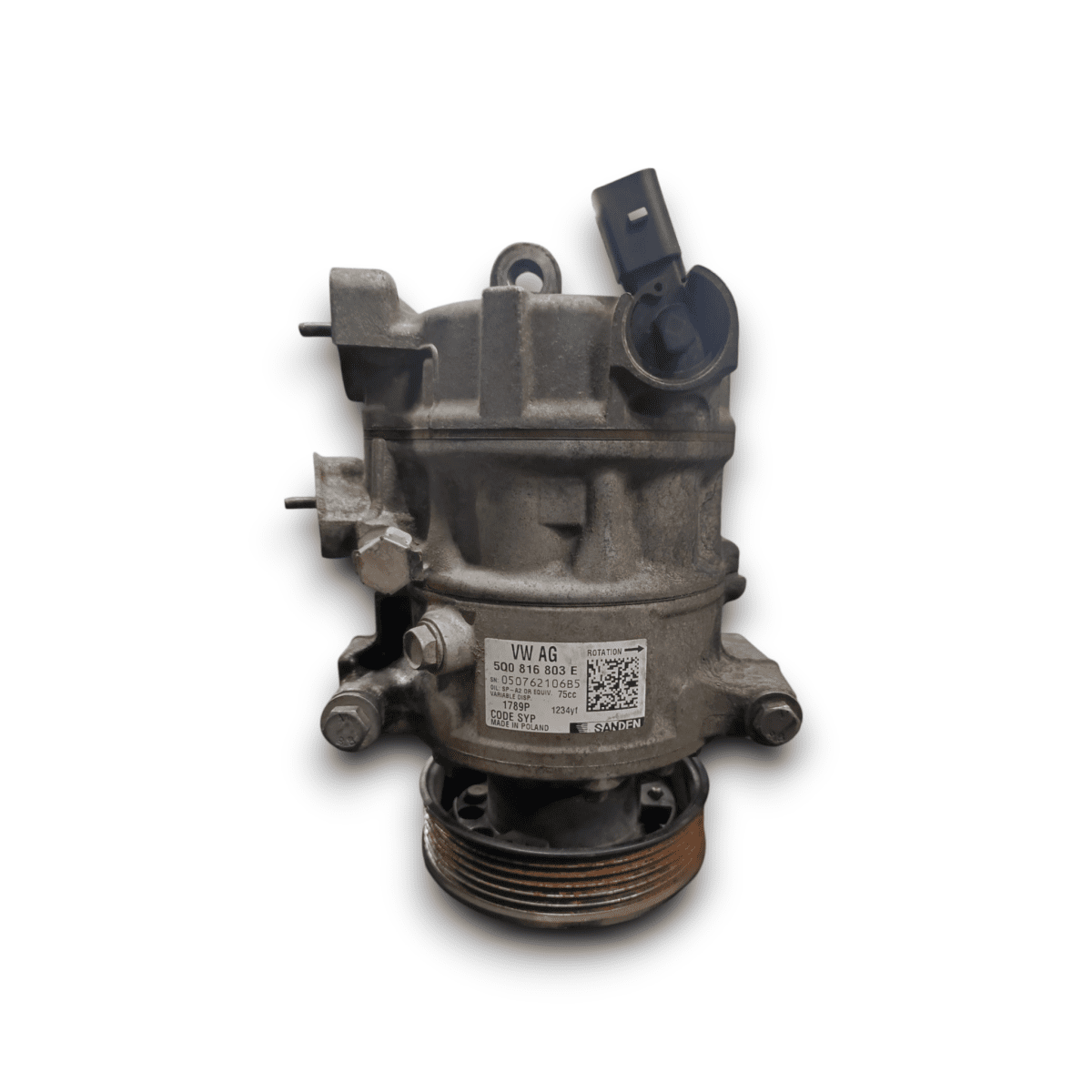 Compressore aria condizionata volkswagen up 1.0 benzina cod: 5q0816803e (2011-2024)