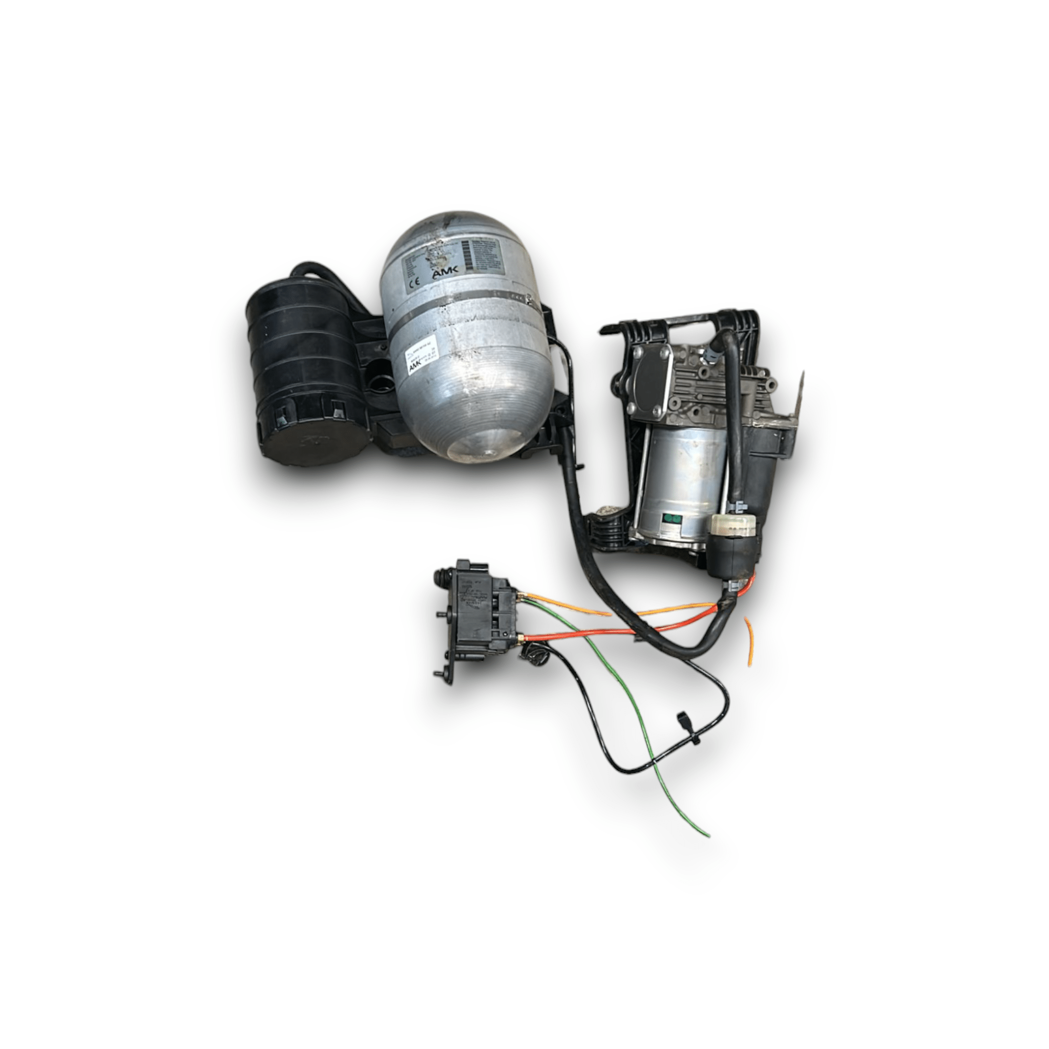 Compressore Sospensione Ad Aria + Accumulatore AMK Aria Jaguar XJ (2009 > 2019) cod:AW933B484AJ / AW935B709AE