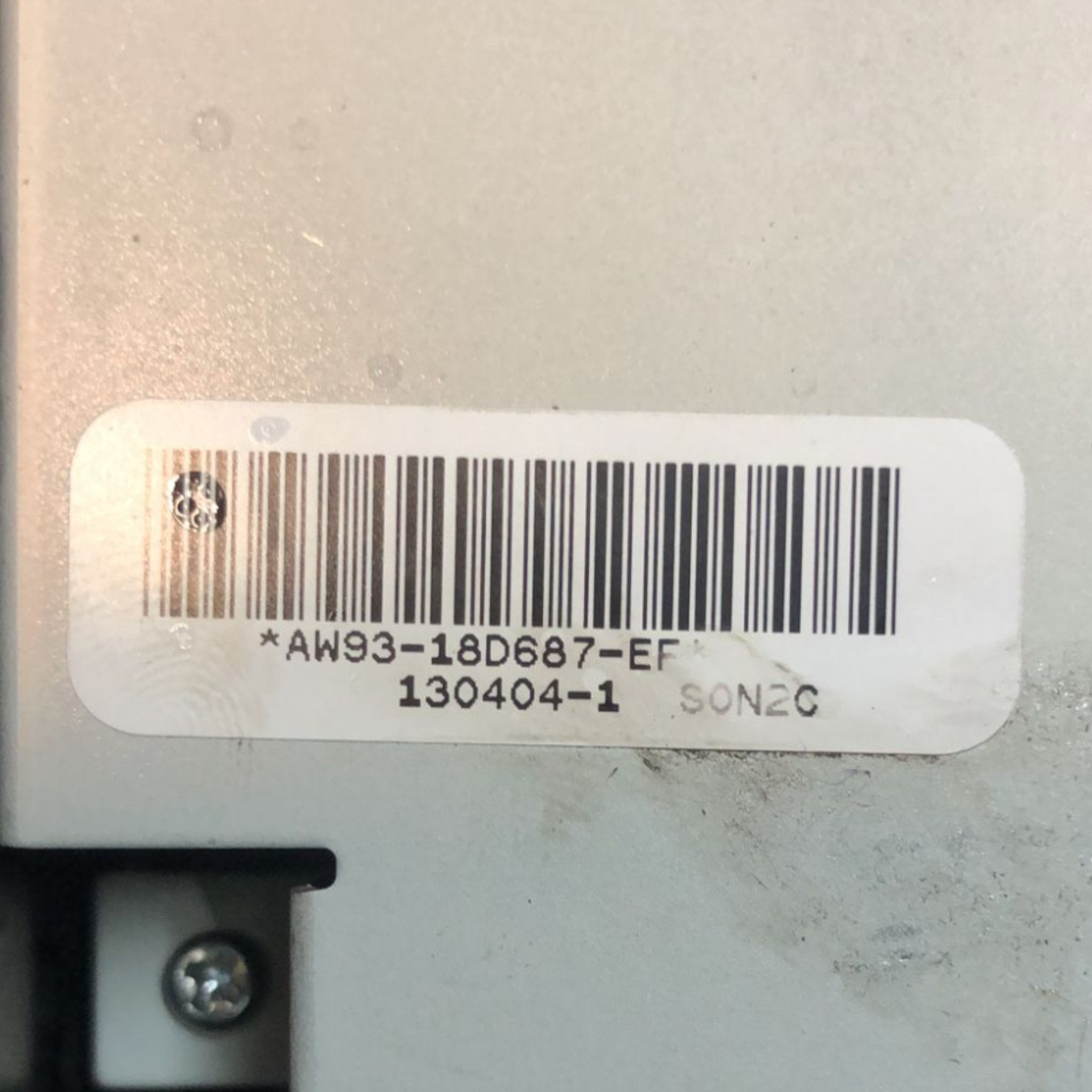 Controllo Comandi Clima Posteriore Jaguar XJ (X351) (2009 > 2019) cod:AW93-18D687-EF
