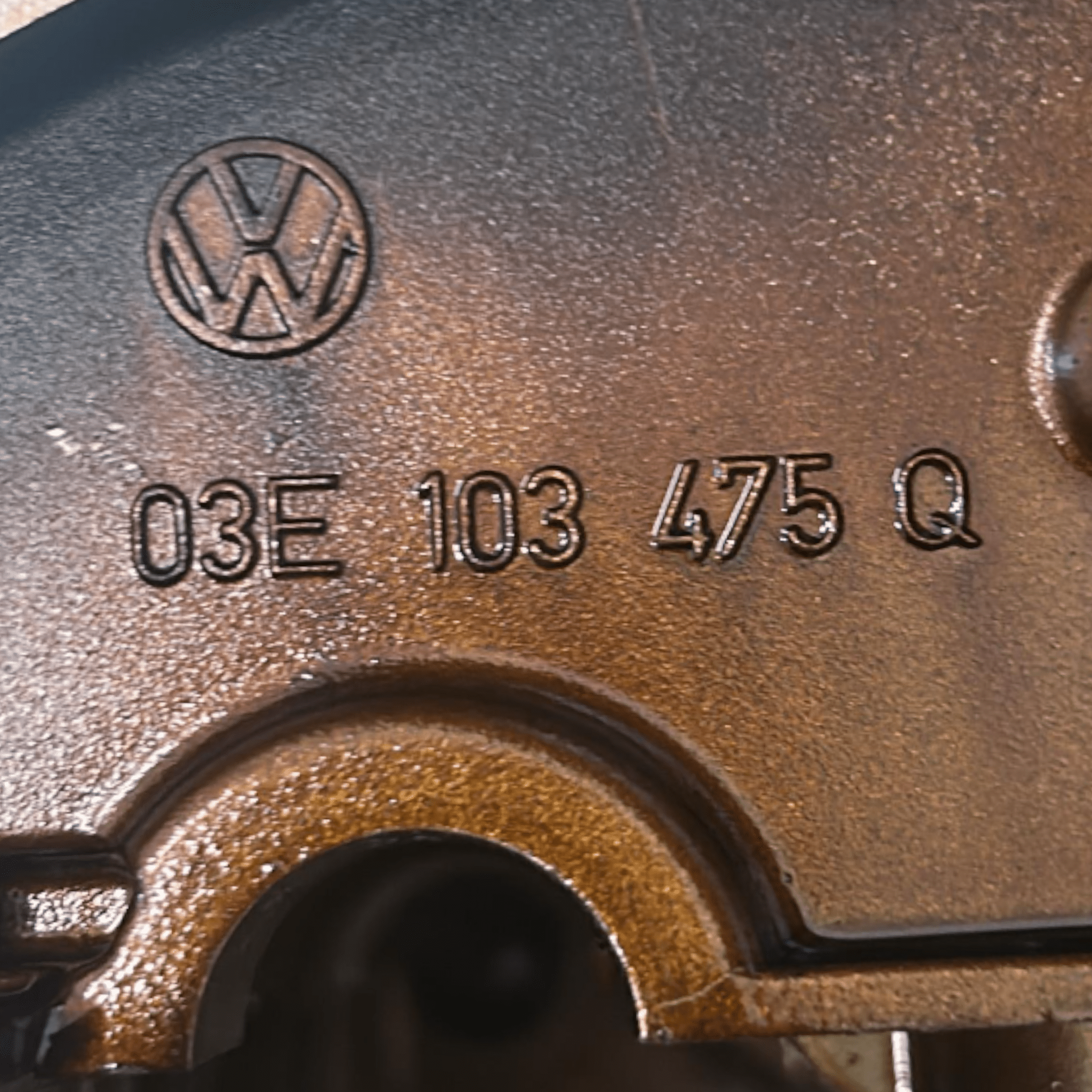 Coperchio Punterie Volkswagen Polo V (6R) cod.03E103475Q 1.2 Benzina (CGP) (2009 > 2017)