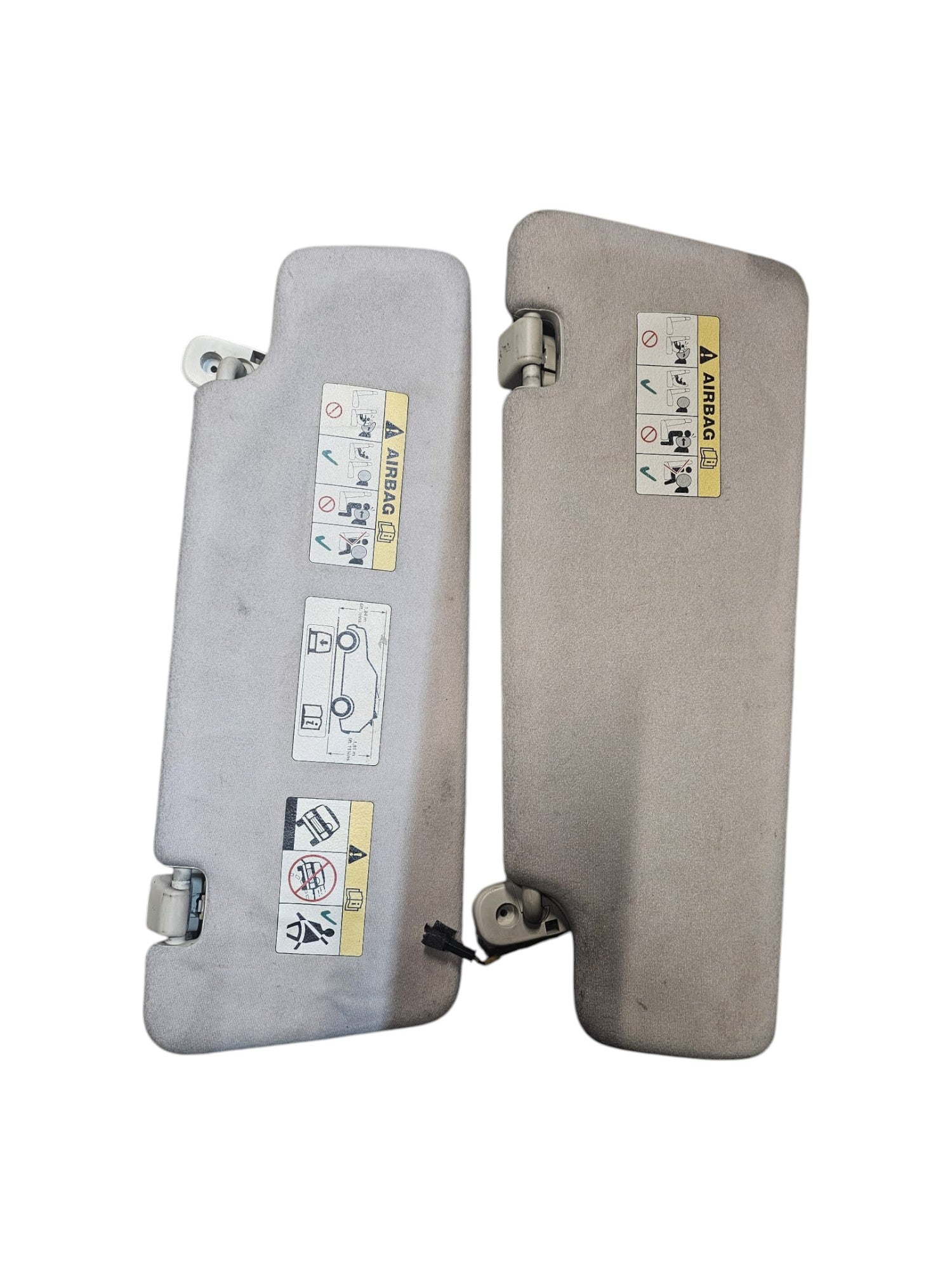Coppia Alette Parasole in tessuto Range Rover Sport L320 (2005-2012)