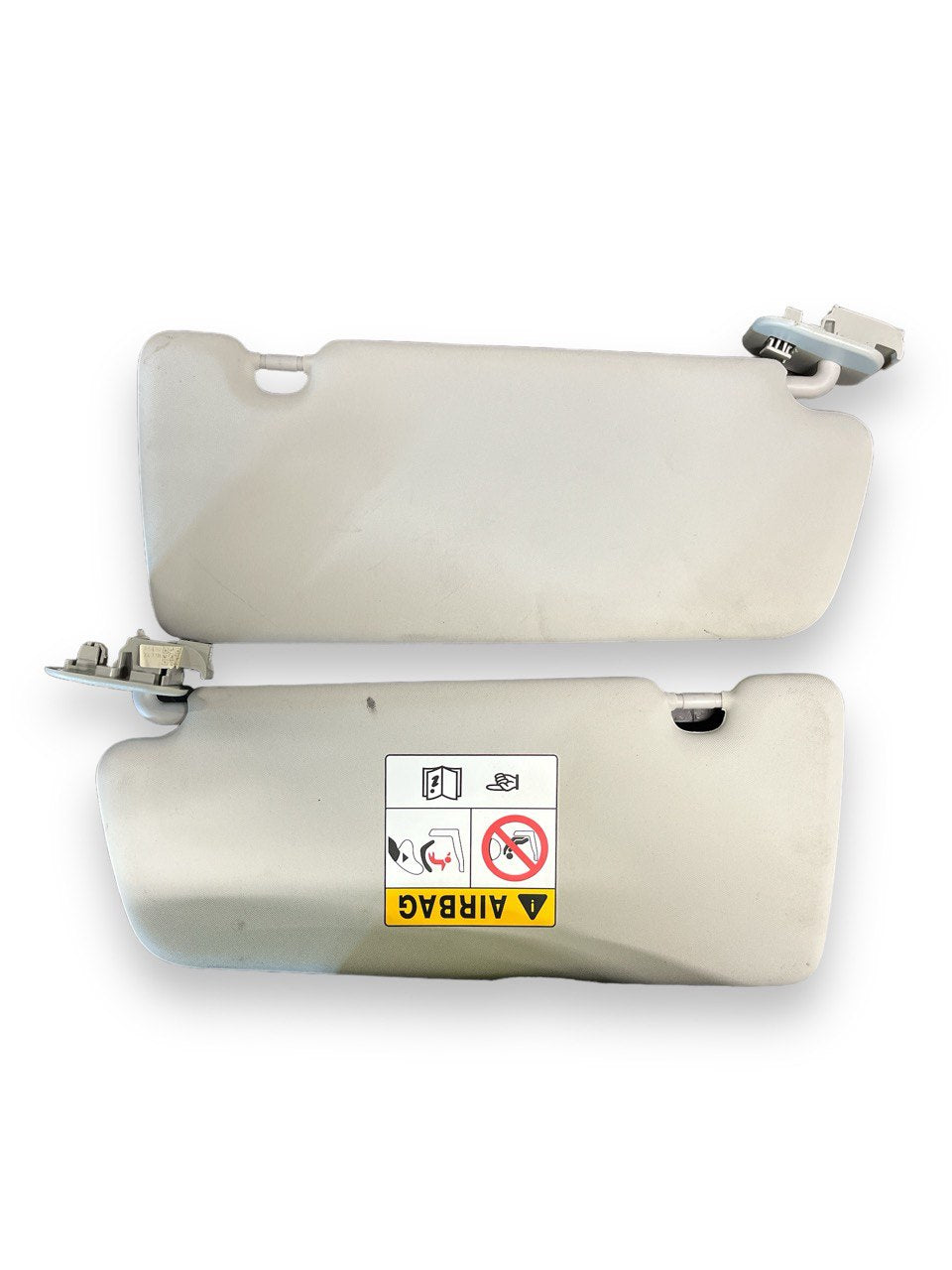 Coppia Alette Parasole Renault Captur II (2019>) cod.964004288R / 964019730R