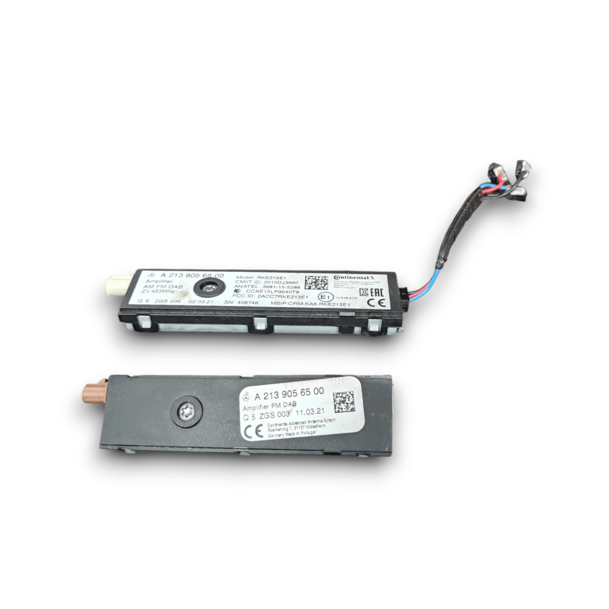 Coppia Centralina Amplificatore Antenna Mercedes GLC C253 COD: A2139056500 (2016-2023)