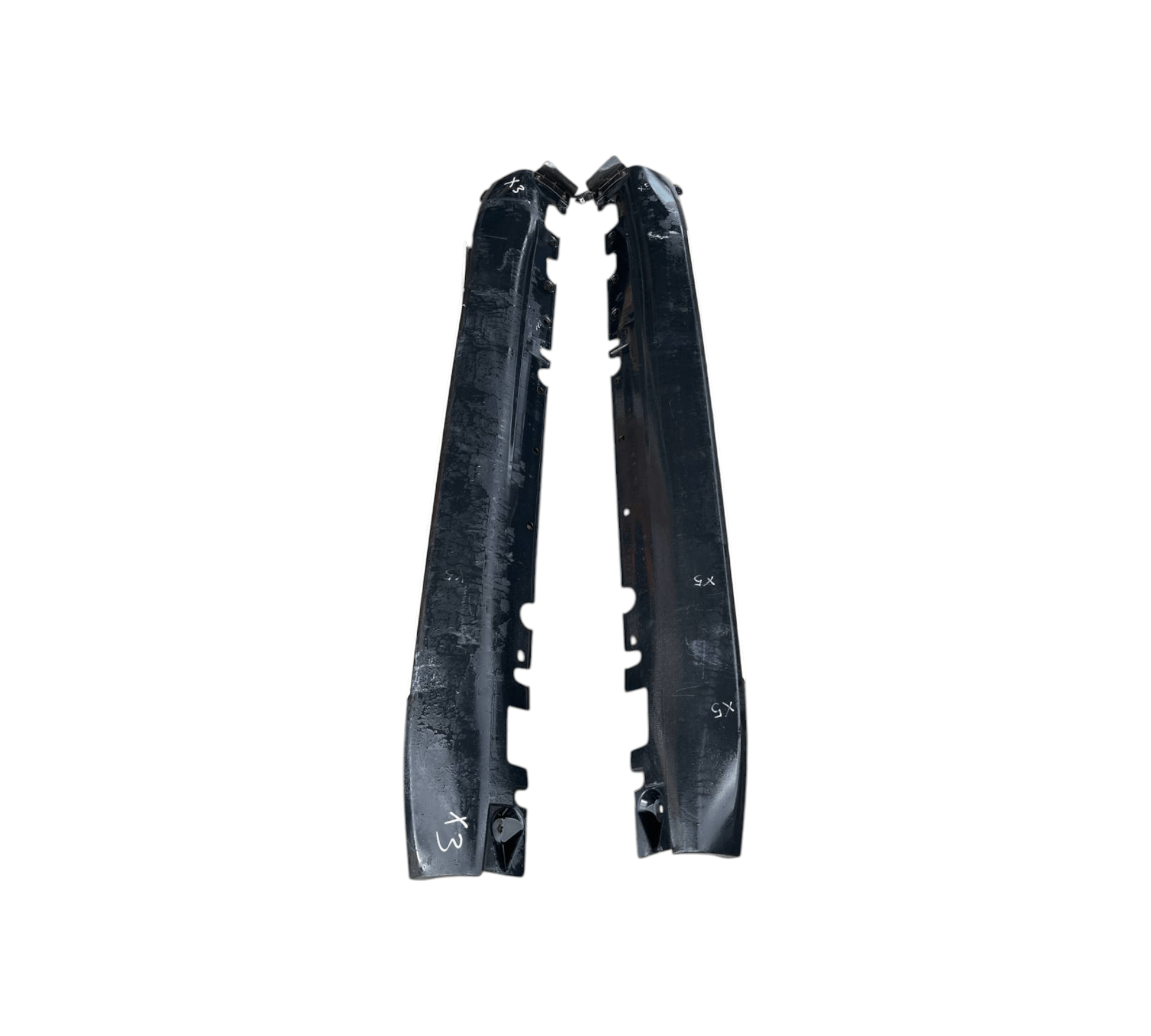 Coppia Minigonne / Sottoporta laterale Bmw X5 E70 cod.7163556-06 / 7163555-06 (2010-2017)