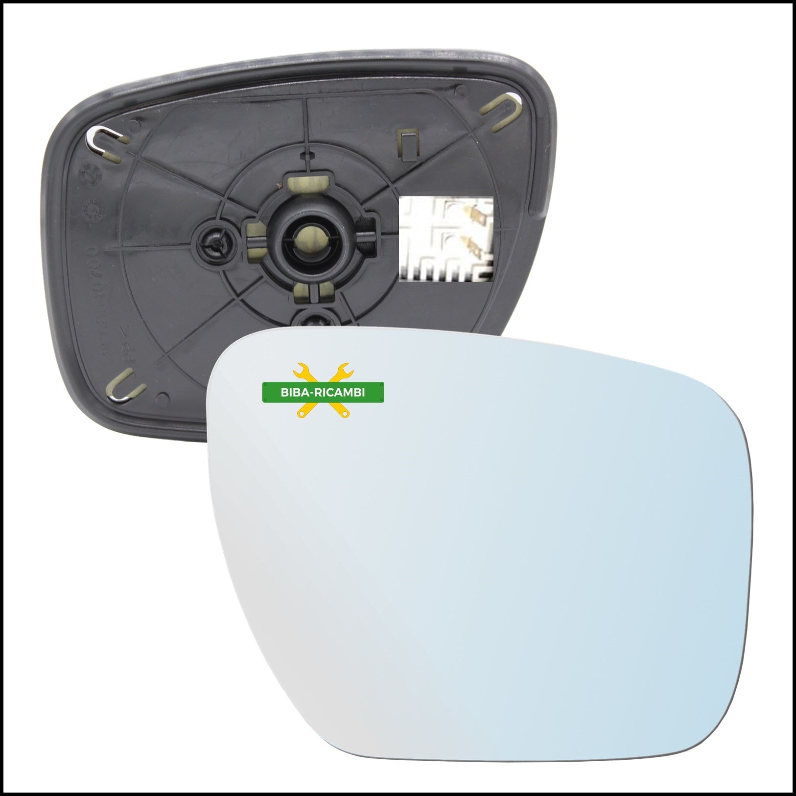 Piastra Specchio Termica Lato Dx-Passeggero Per Mazda CX-7 (ER) dal 2006-2012 BIBA-RICAMBI