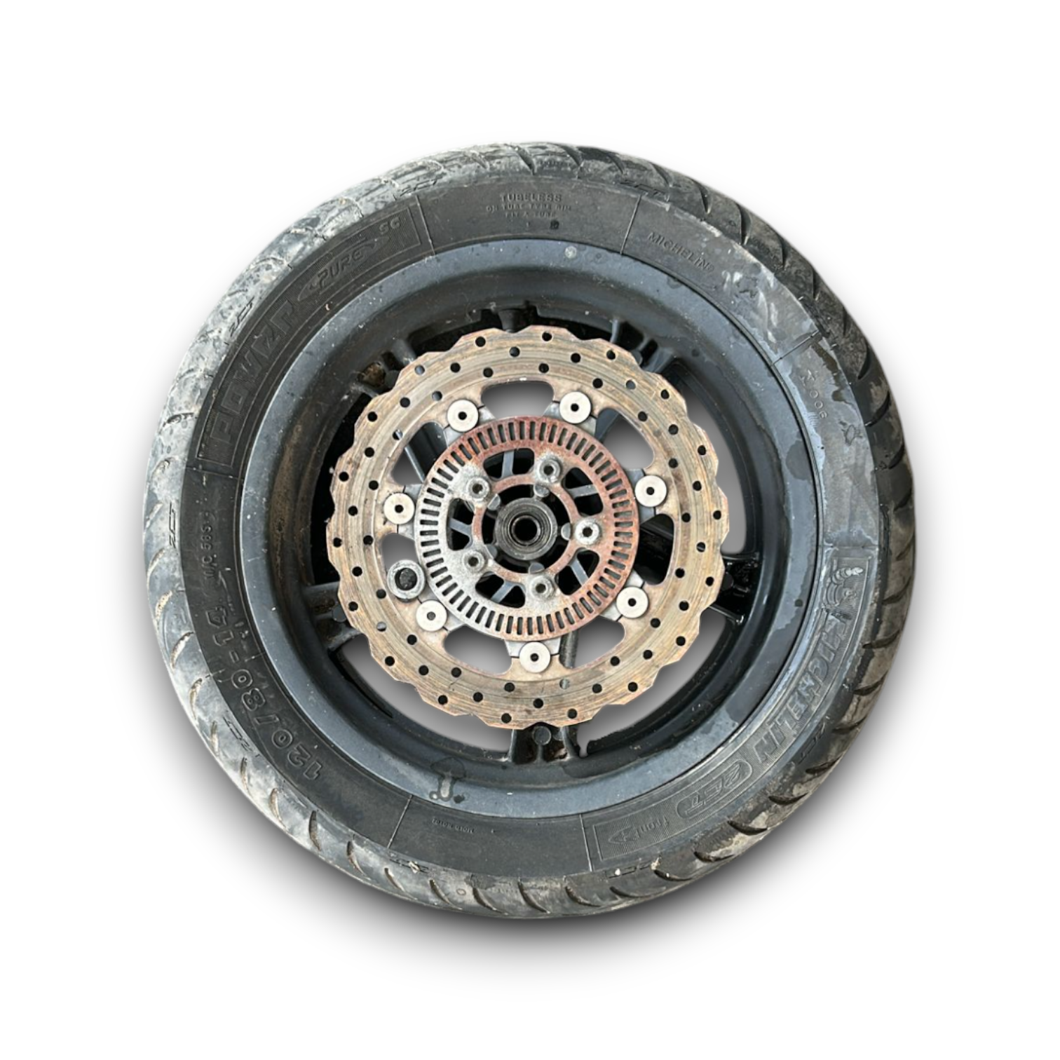 Cerchione posteriore kymco downtown 200i (120-80 R14) (2010 > 2016) - BIBA-RICAMBI
