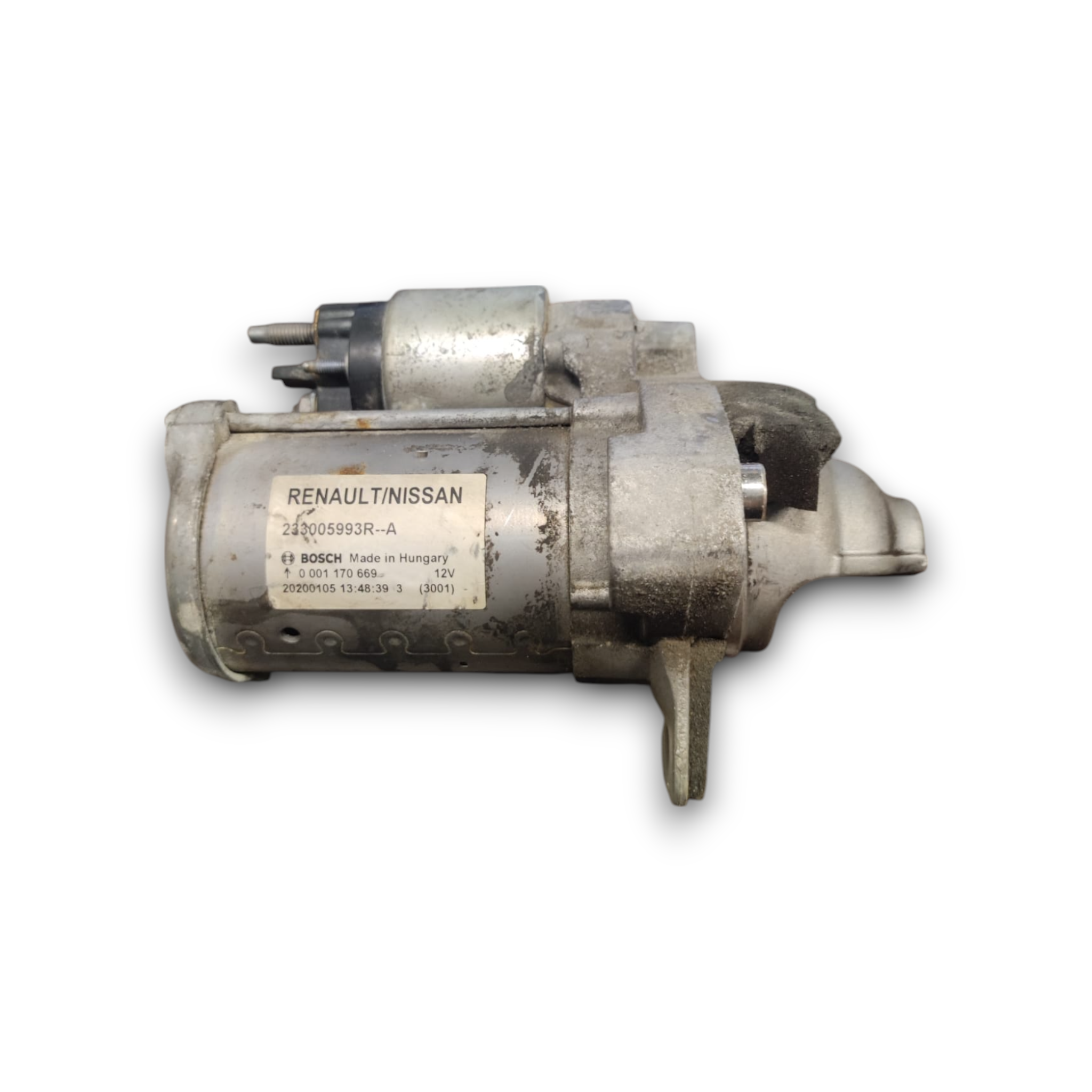 Motorino avviamento renault clio v 1.0 benzina cod: 233005993r (2019-) - BIBA-RICAMBI