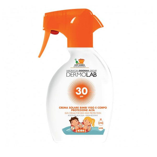 DERMOLAB CREMA SOLARE BIMBI VISO E CORPO SPF30 SPRAY 250 ML