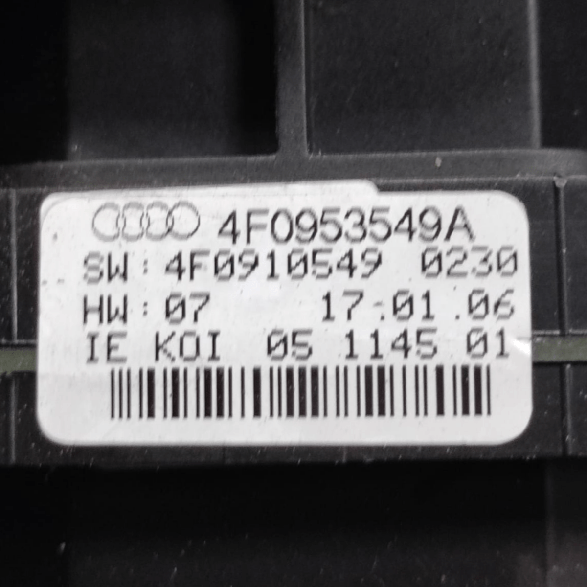 Devioluci Con Contatto Spiralato Audi A6 C6 COD: 4F0953549A (2004-2011)