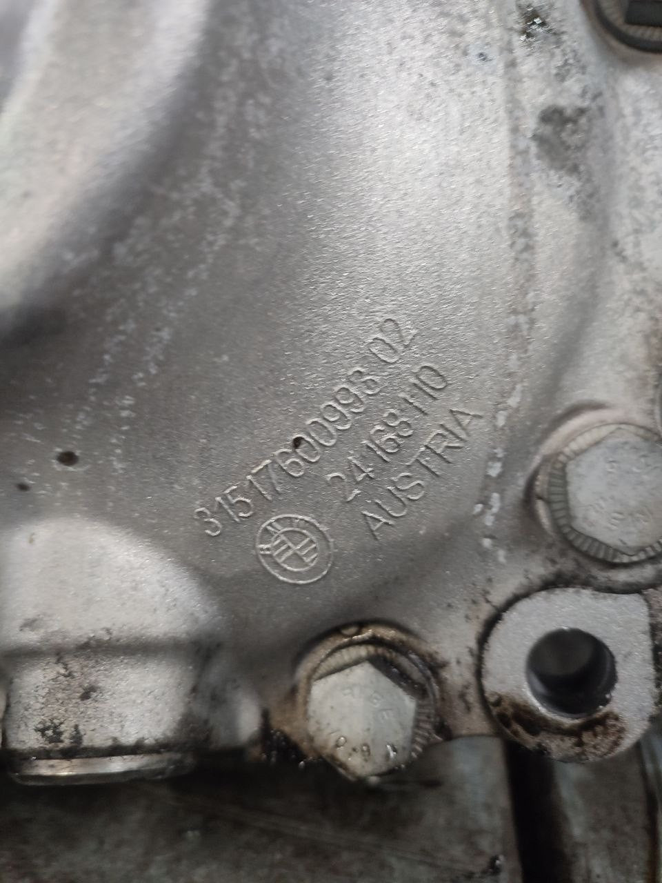Differenziale anteriore Bmw 520 xd ( f11 - b47d20a - 190cv ) cod 31517600998 02