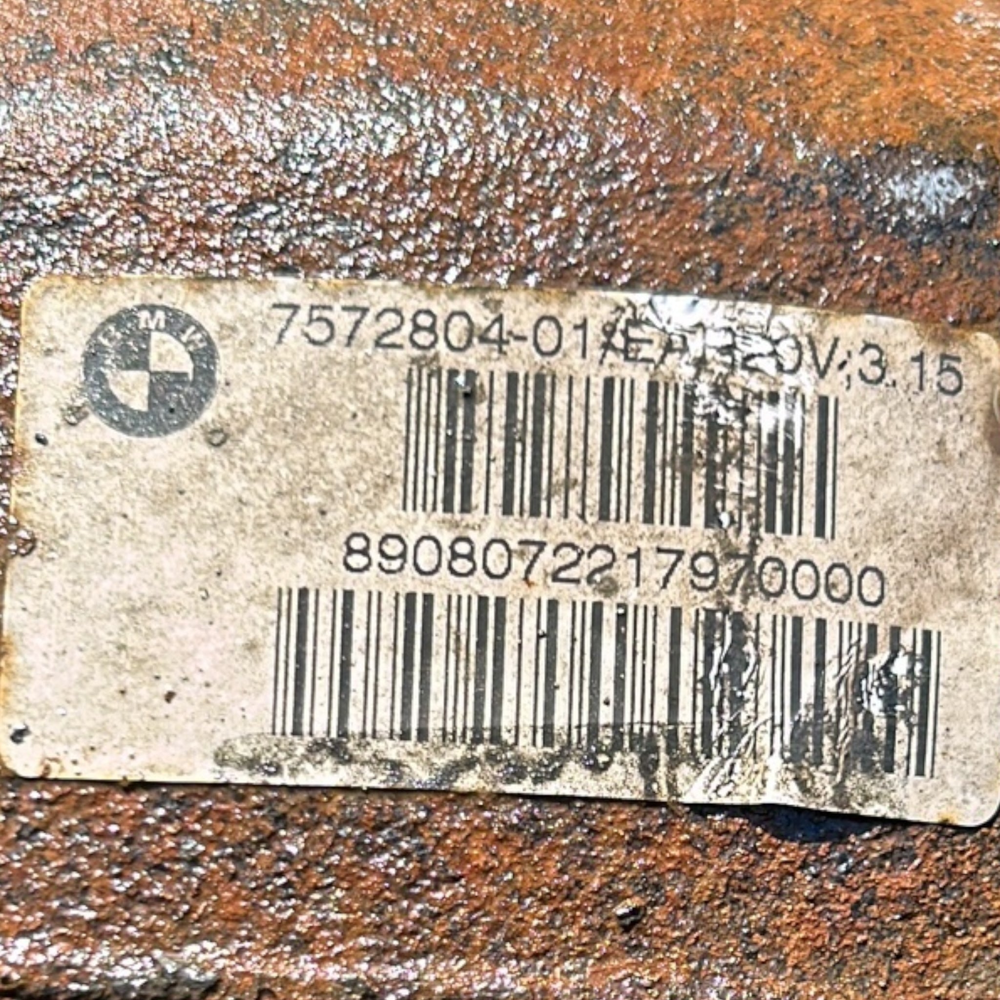 Differenziale Posteriore BMW Serie 3 (E91) SW cod.7572804 2.0 Diesel (2005 > 2013)