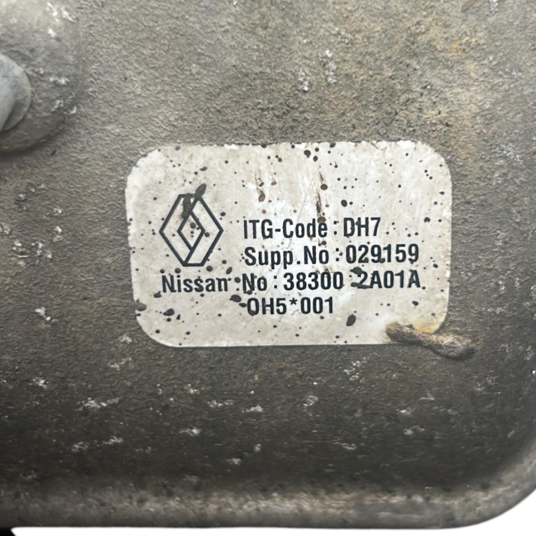 Differenziale Posteriore Dacia Duster I cod.383002A01A 1.5 Diesel (2010 > 2017)