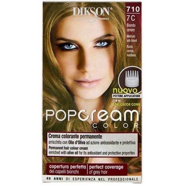 DIKSON POP SHAMPOO COLORANTE BIONDO CENERE 7C - BIBA-RICAMBI