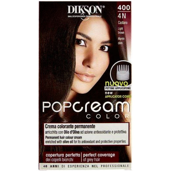 DIKSON POP SHAMPOO COLORANTE CASTANO 4N - BIBA-RICAMBI