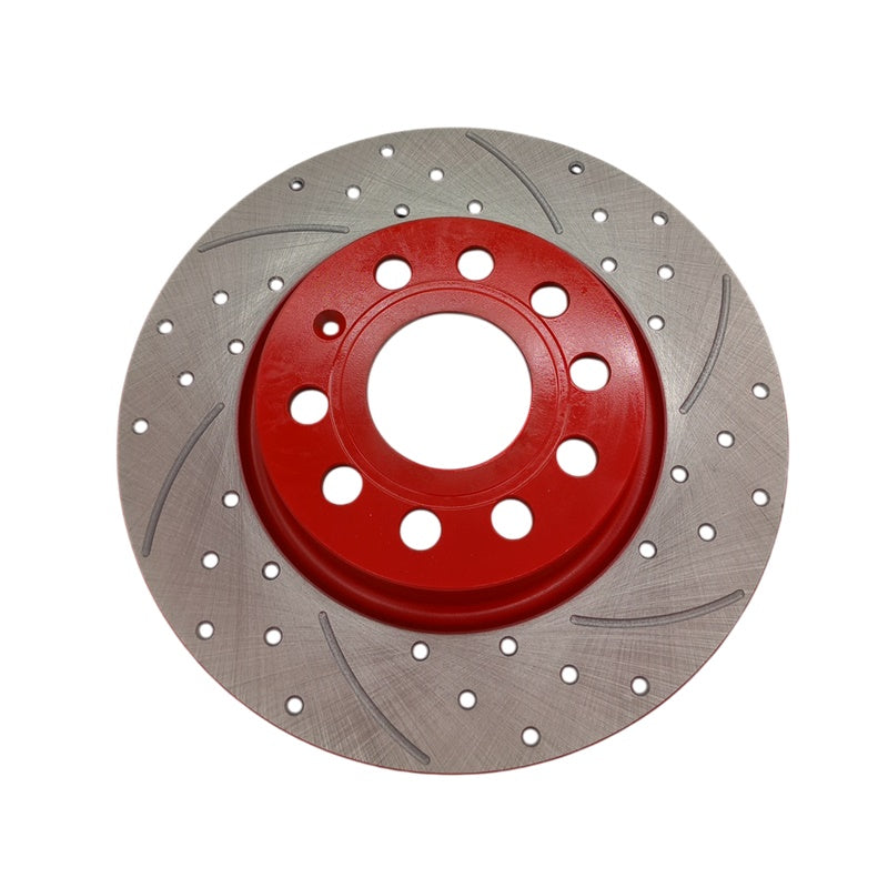 Dischi Freno Anteriori Forati Baffati Ø 280 Per Volkswagen Maggiolino (3C) dal 2011> MASTER-SPORT