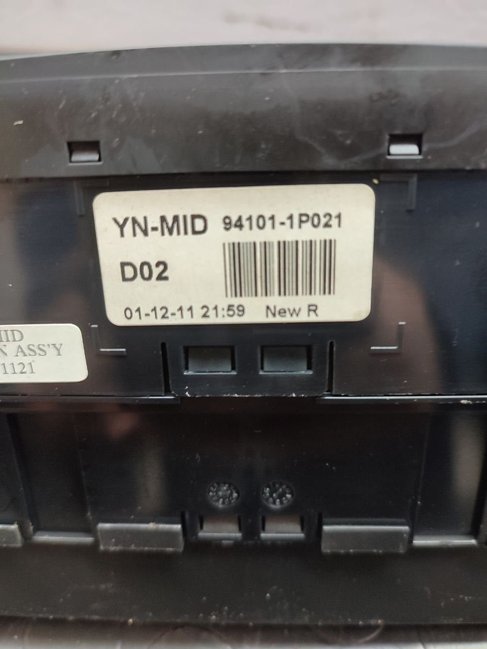 Display / Schermo multifunzione Kia Venga 2011 cod 94101-1p021