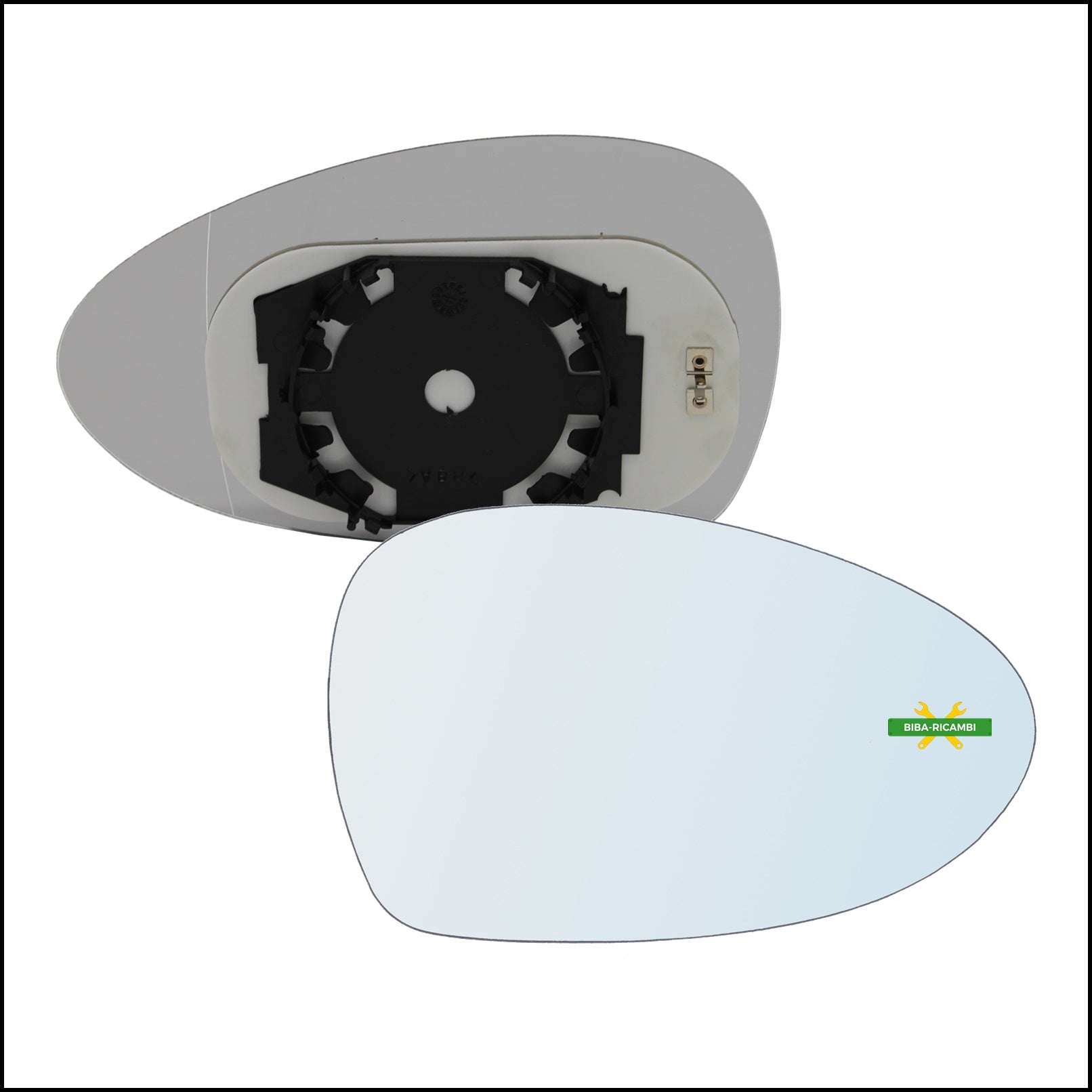 Piastra Retrovisore Termica Lato Dx-Passeggero Per Alfa Romeo GT (937) solo dal 2009-2010 BIBA-RICAMBI