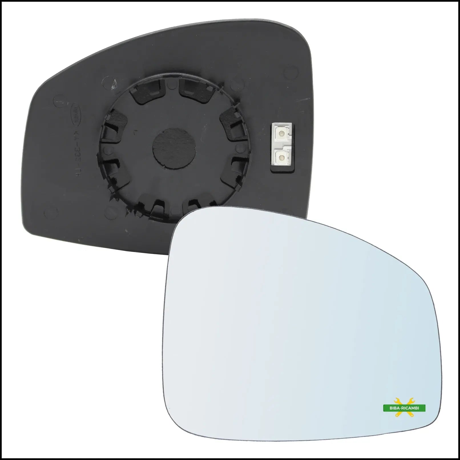 Piastra Specchio Retrovisore Termica Lato Dx-Passeggero Per Renault Grand Scenic III (JZ0/1) dal 2009> BIBA-RICAMBI