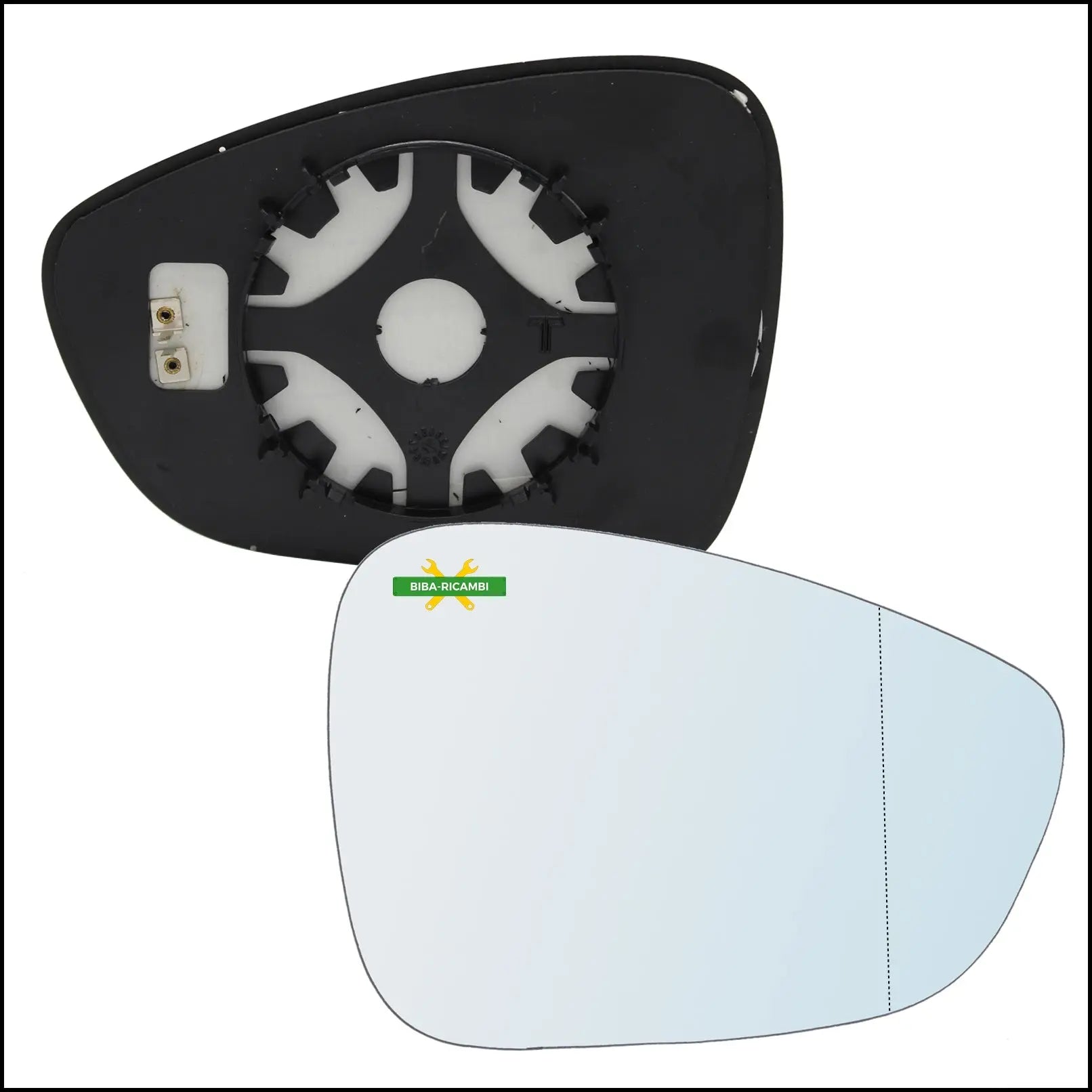Piastra Retrovisore Asferica Termica Lato Dx-Passeggero Per Citroen C3 Aircross II dal 2017> BIBA-RICAMBI