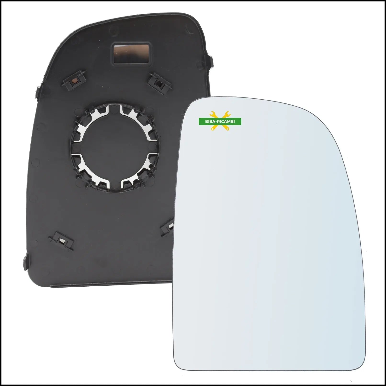 Piastra Retrovisore Superiore Termica Lato Dx-Passeggero Per Citroen Jumper III dal 2006> BIBA-RICAMBI