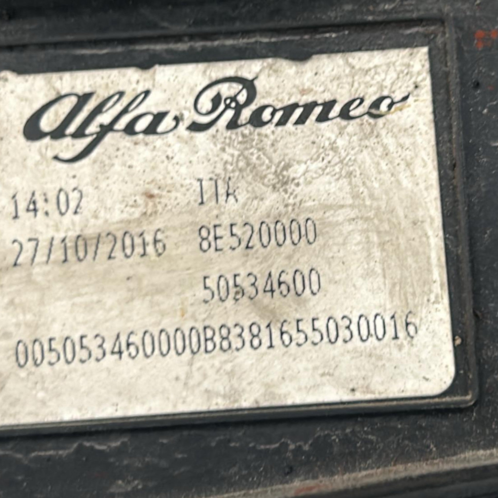 Elettroventola Radiatore Alfa Romeo Giulia cod.50546858 2.2 Diesel (2016 > ) cod.50534600