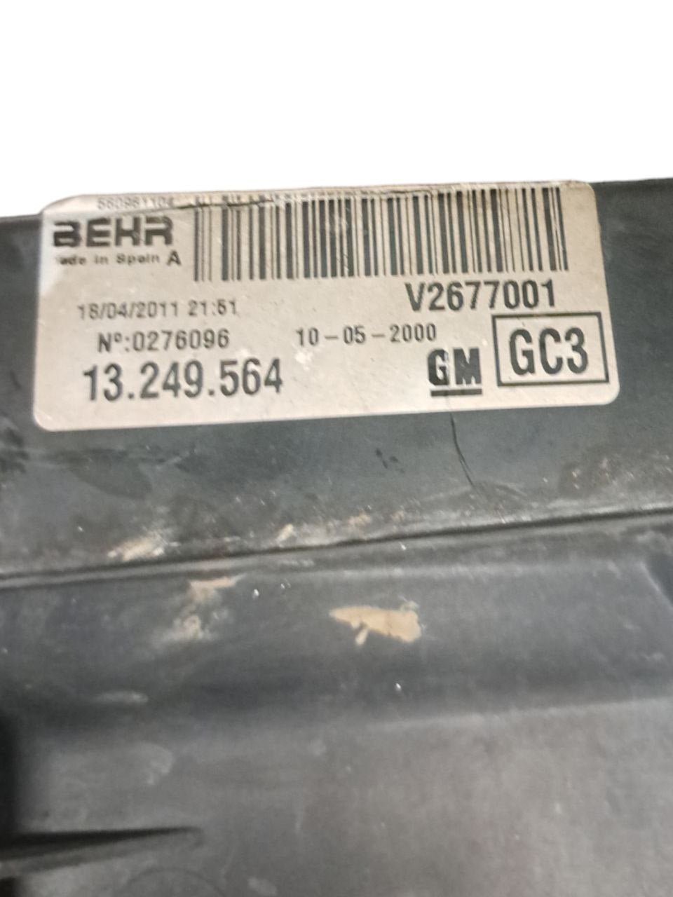 Elettroventola Ventola Radiatore Opel Corsa D 1.2 Benzina COD:13249564 (2006-2014)