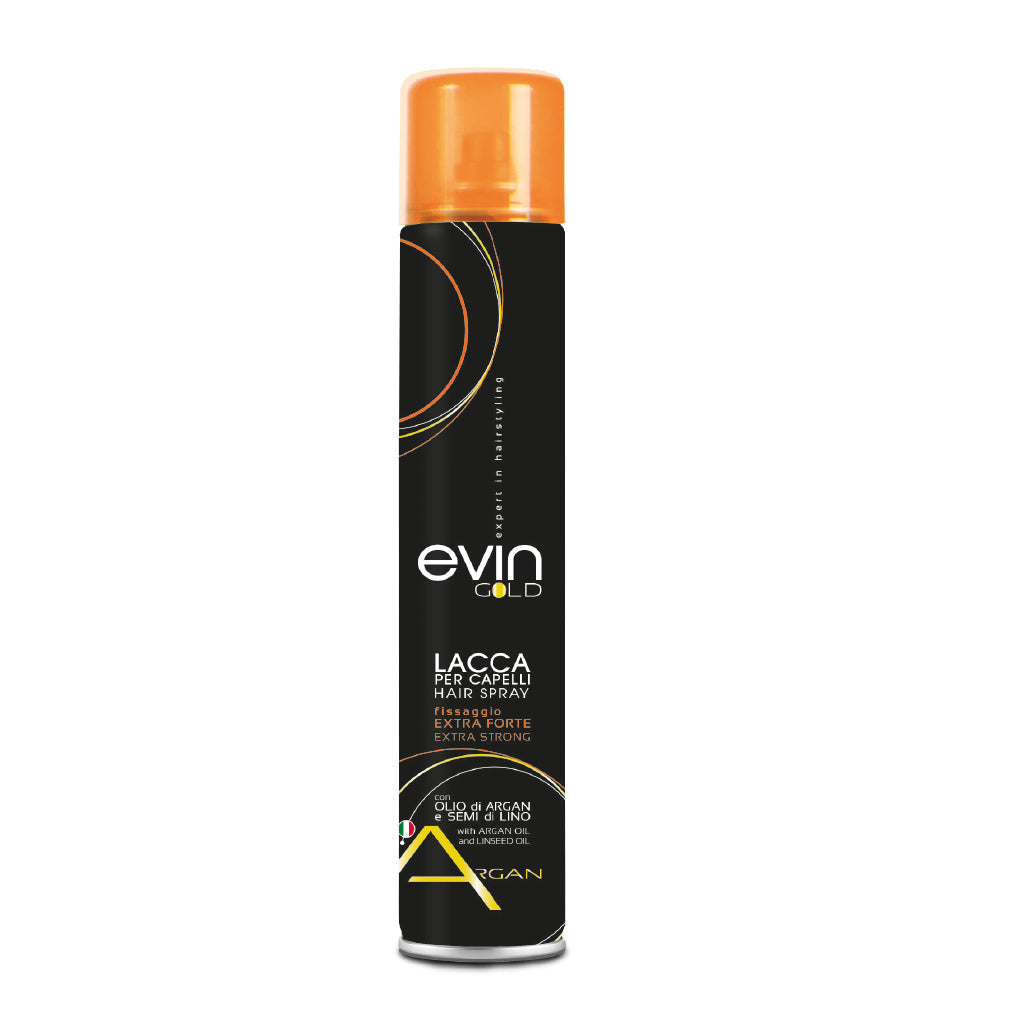 EVIN RHOSE GOLD LACCA CAPELLITENUTA EXTRA FORTE ARGAN E SEMI DI LINO - BIBA-RICAMBI