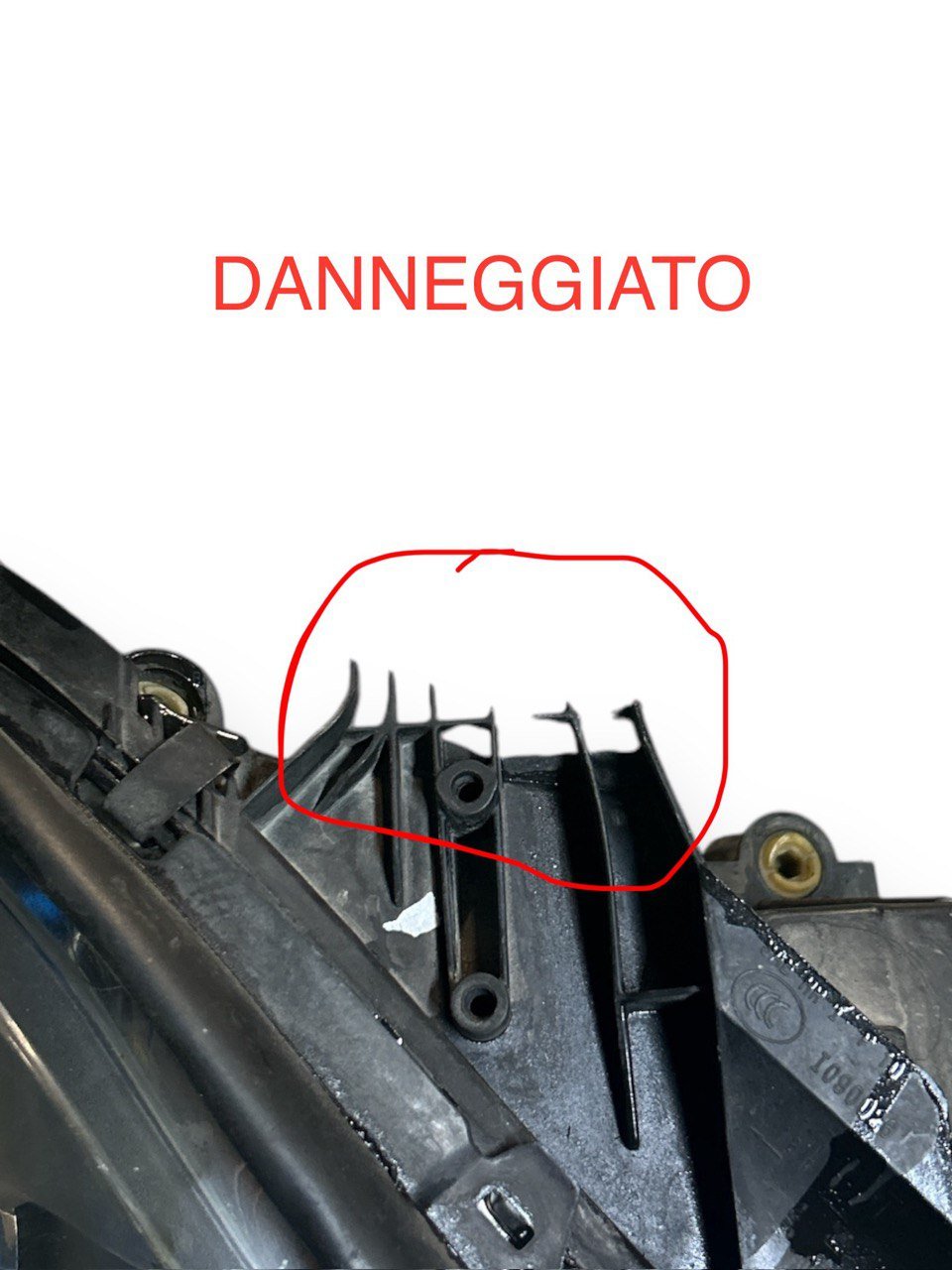 Fanale / Faro Alogeno Anteriore Destro Mercedes Benz Classe C (W204) (2007 > 2015) cod.A2048205059