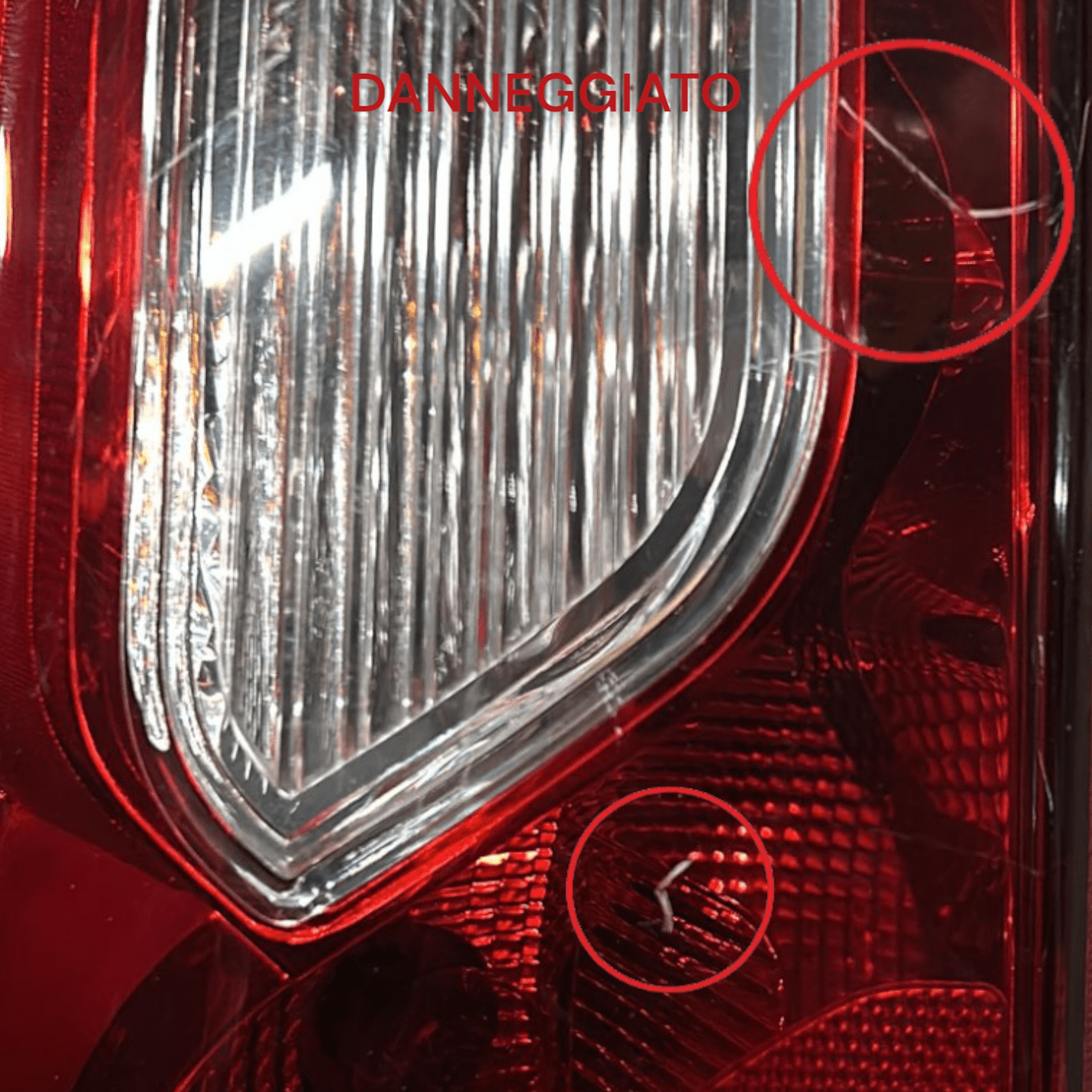 Fanale / Stop Alogeno Posteriore Sinistro Fiat Panda 312 cod:51843643 (2012 >)