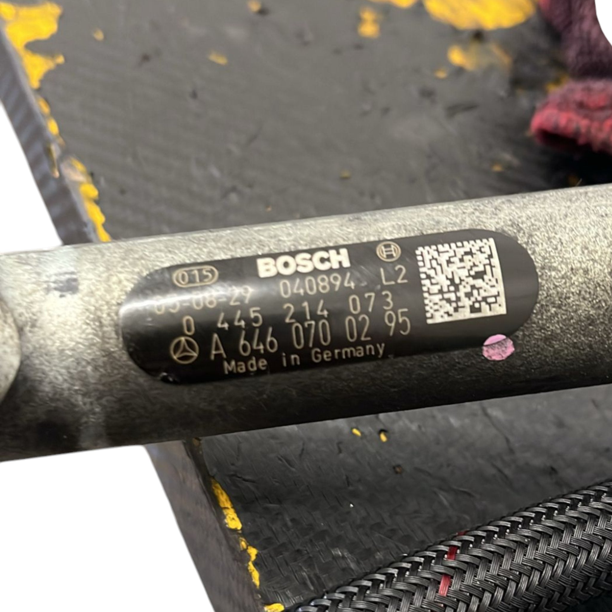 Flauto Iniettori Mercedes Benz Classe C (W203) cod:A6460700295 2.2 Diesel (2000 > 2007)