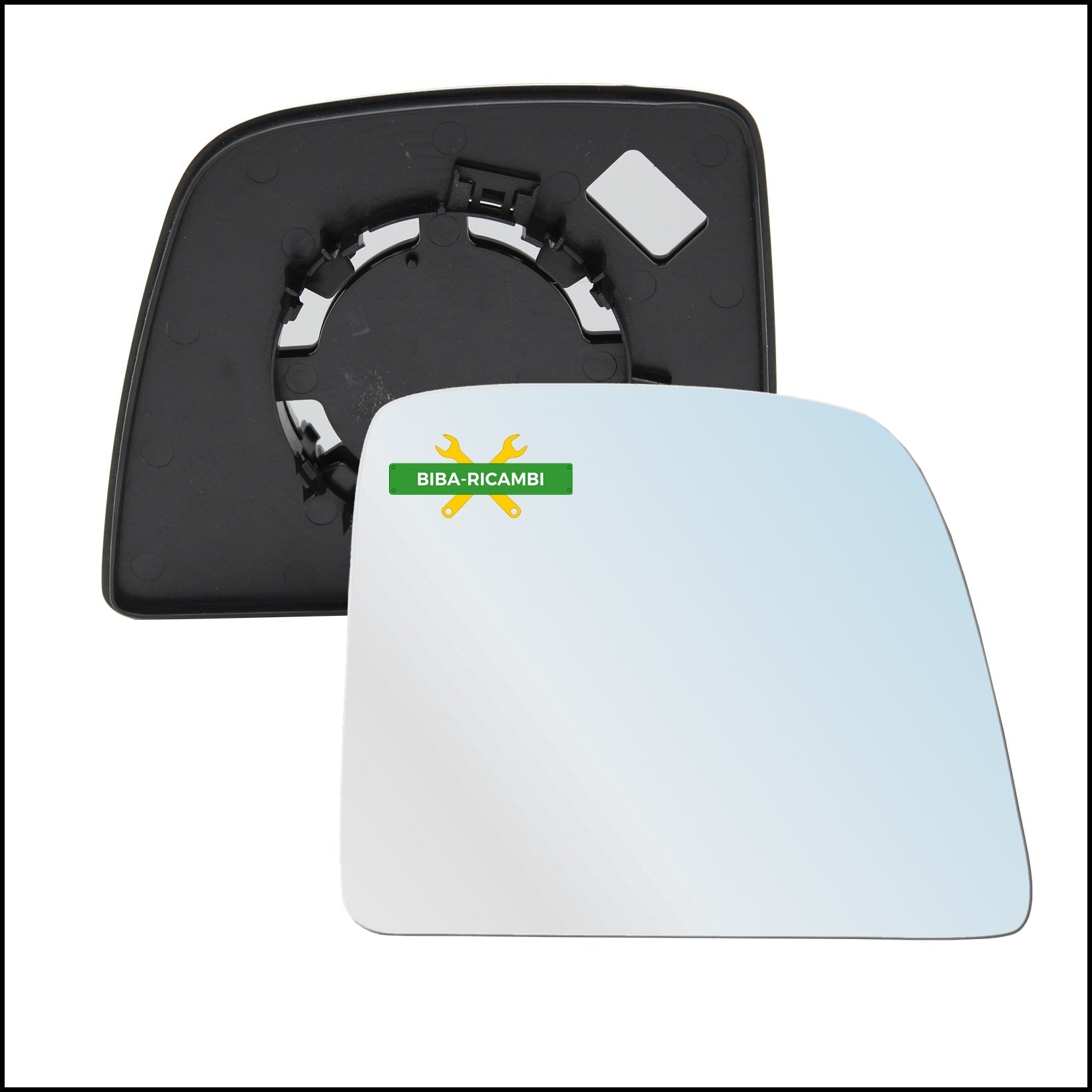 Piastra Specchio Retrovisore Lato Dx-Passeggero Per Ford TOURNEO CONNECT II dal 2013> BIBA-RICAMBI