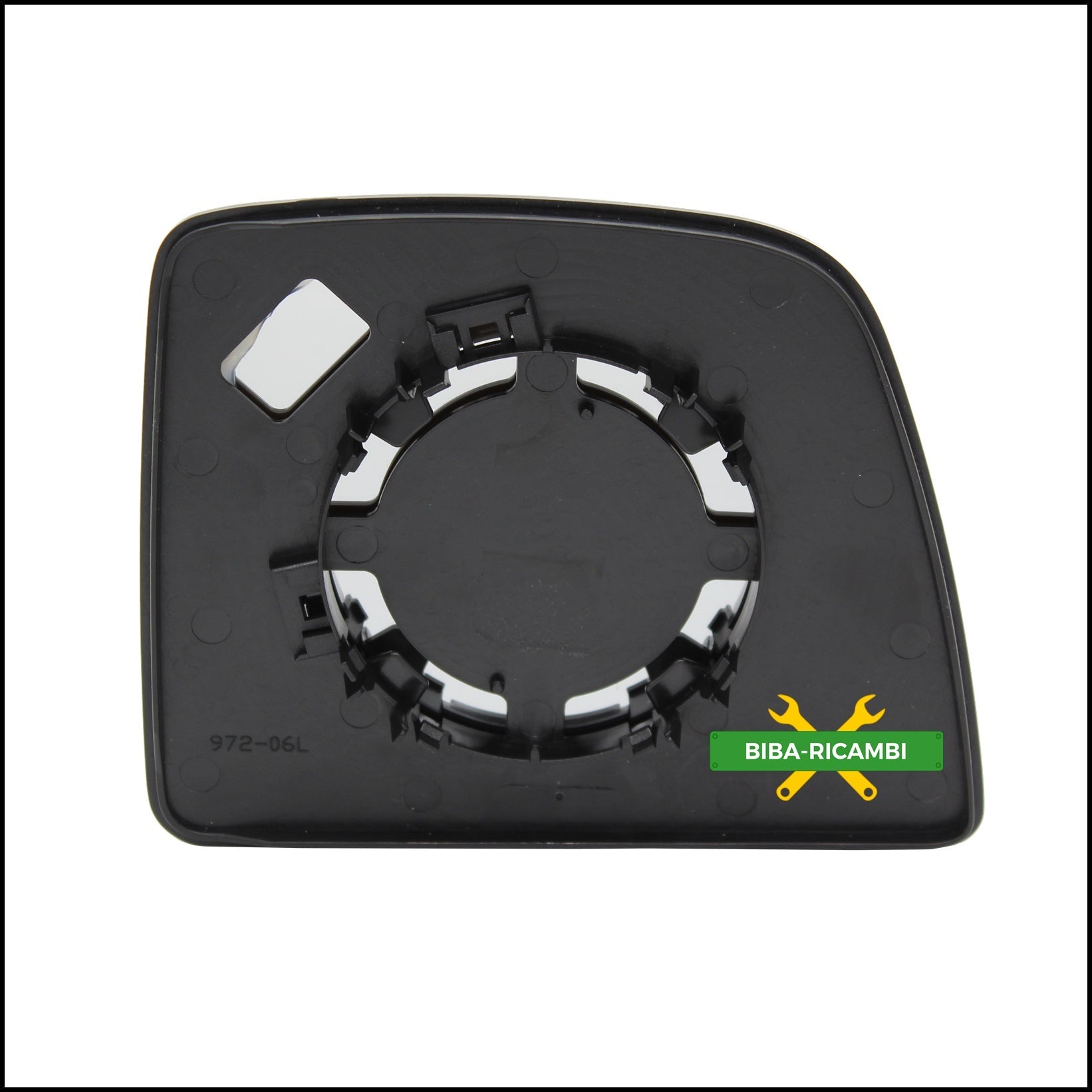 Piastra Specchio Retrovisore Lato Sx-Guidatore Per Ford TRANSIT CONNECT II dal 2013> BIBA-RICAMBI