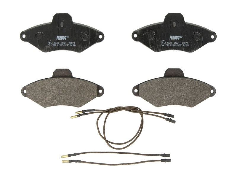 Kit 4 Pastiglie Freno Marca Ferodo Codice | FDB874 BIBA-RICAMBI
